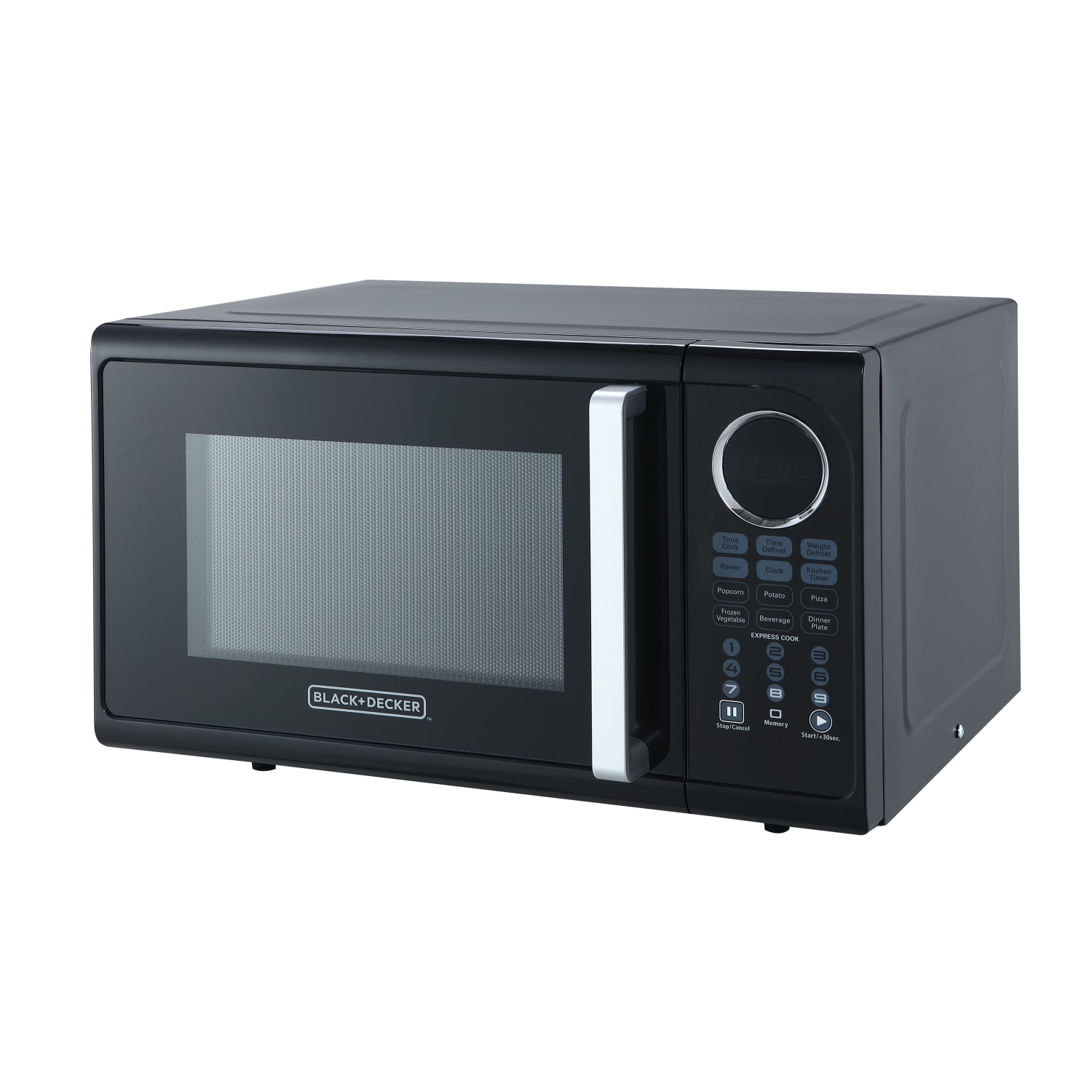 Black+Decker EM925ACP-P2 0.9 Cu. Ft. Microwave, Black - Image 4