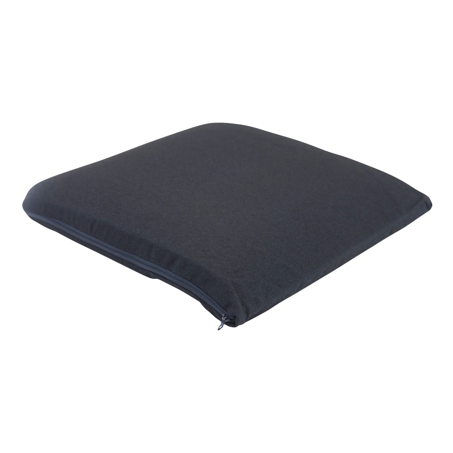 Master Memory Foam Seat Cushion 17inH x 17 12inW x 2 34inD Black PopularChairscom