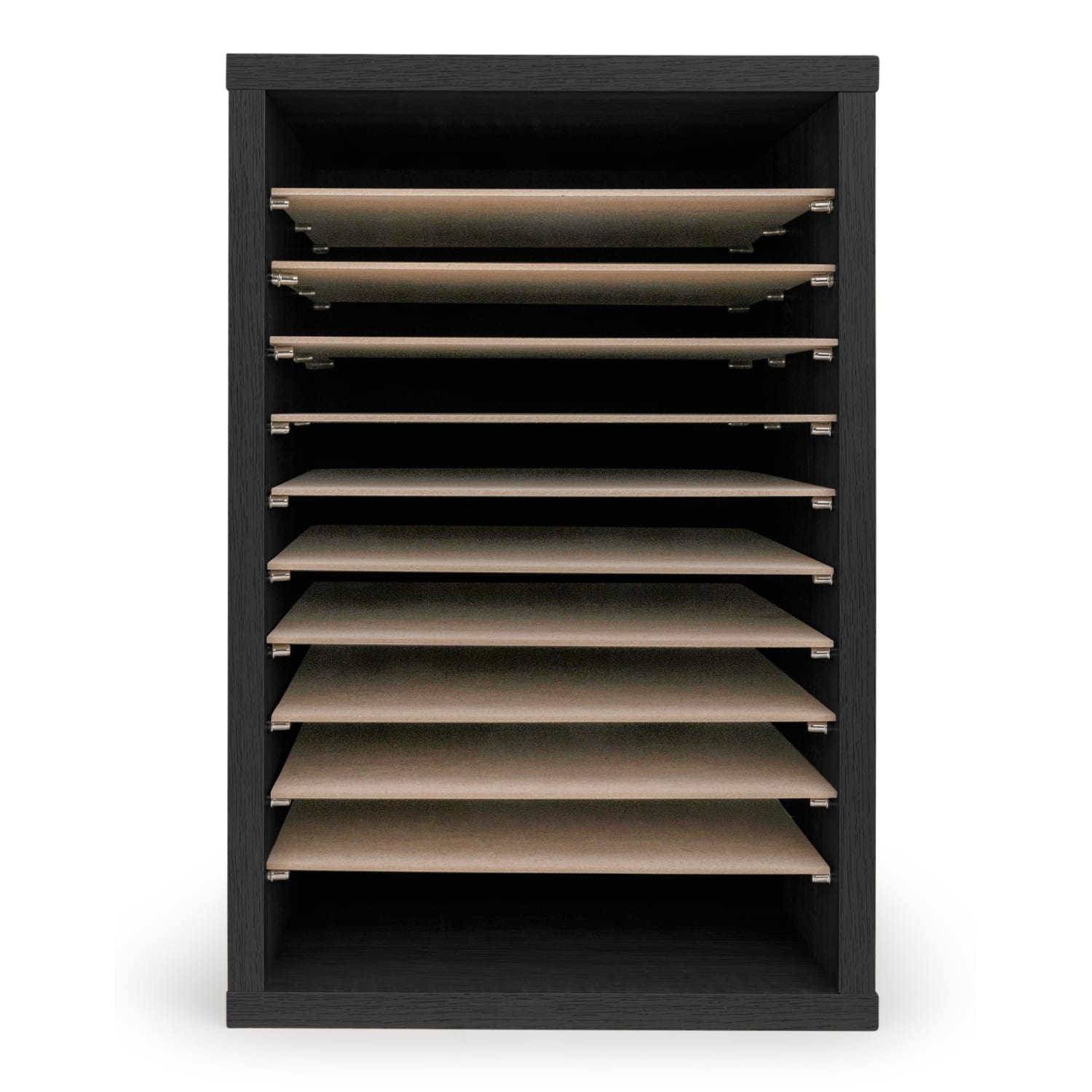 Alpine 11-Compartment Vertical File Organizer, 16-1/4inH x 10-3/4inW x 11-13/16inD, Black - Image 5