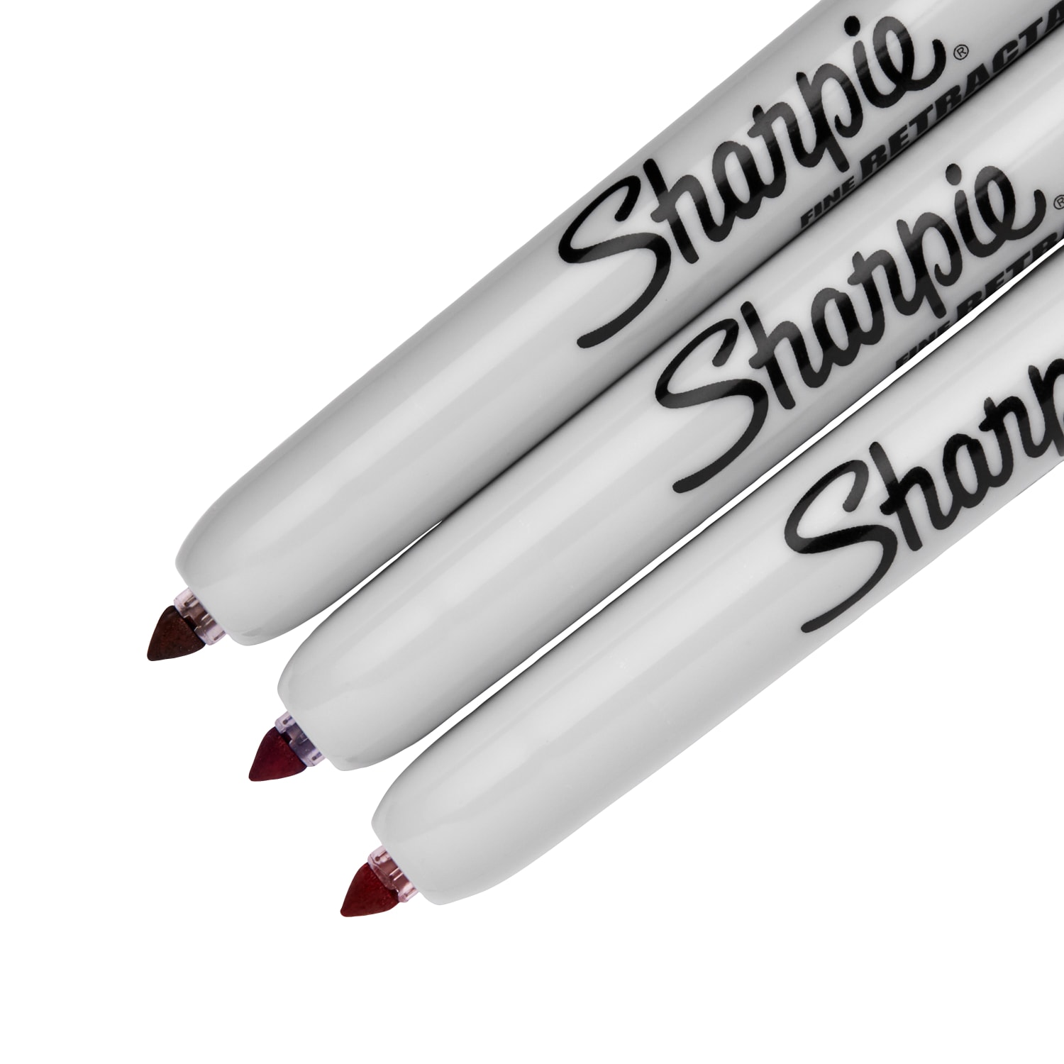 Sharpie Retractable Permanent Markers, Fine Point, Assorted Colors, Pack Of 3 Markers - Image 4