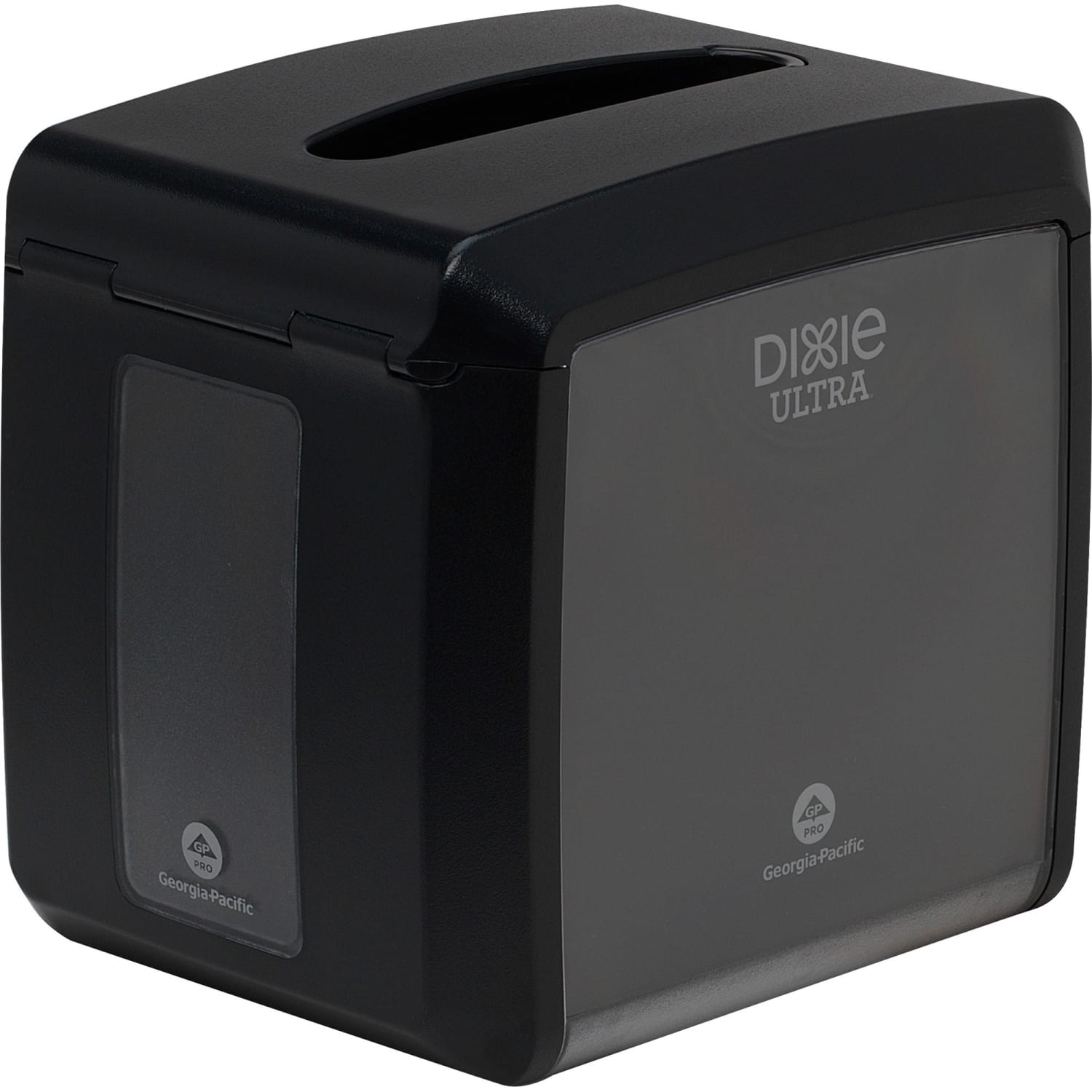 Dixie Ultra Interfolded Tabletop Napkin Dispenser, Black - Image 3