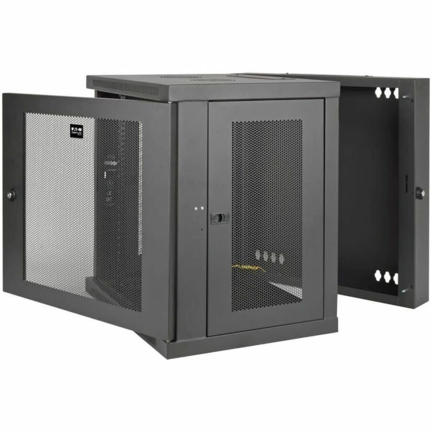 Tripp Lite SRW10US SmartRack 10U Wall Mount Rack Enclosure Cabinet - Image 4