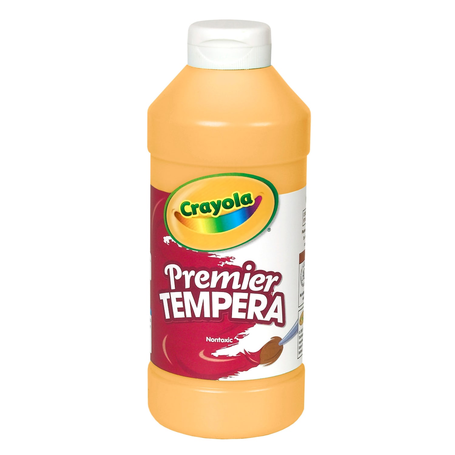 Crayola Premier Tempera Paints, 16 Oz, Peach, Pack Of 3 Paints - Image 3