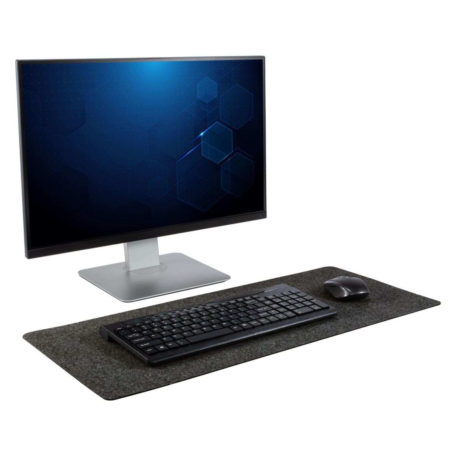 Allsop TechStyle Extra Wide Mouse Pad, 12in x 28in, Gray, Total Qty 1 - Image 5