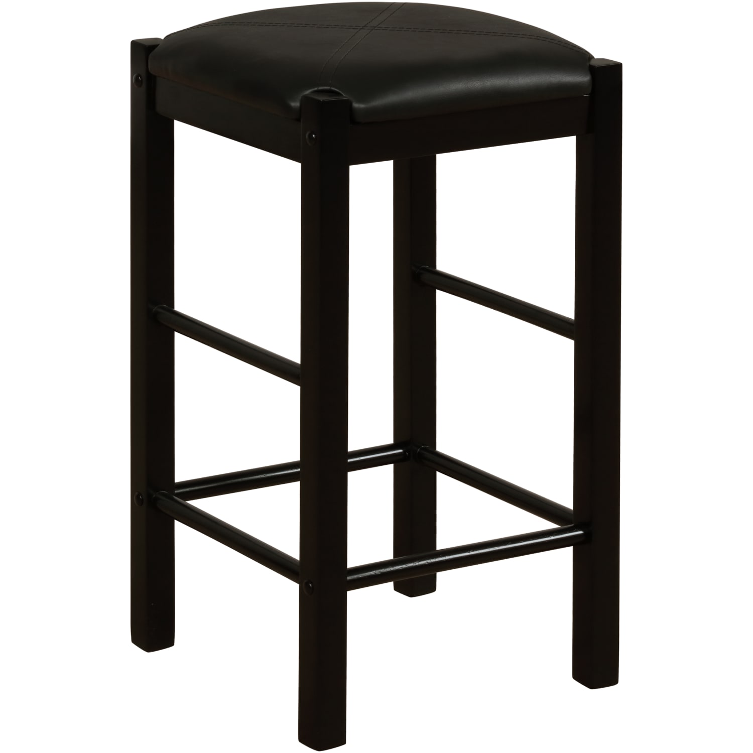 Linon Kent 3-Piece Tavern Set, 36inH x 22inW x 42inD, Black/White - Image 5