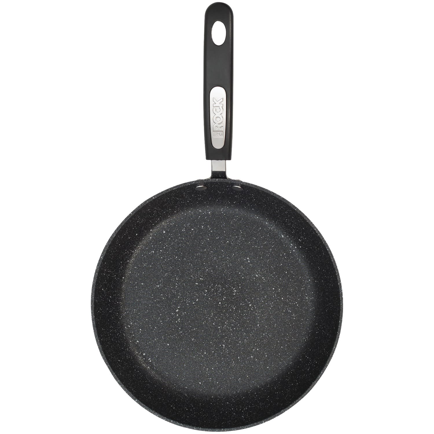 THE ROCK By Starfrit Aluminum Nonstick Fry Pan With Bakelite Handle, 8in, Black - Image 3