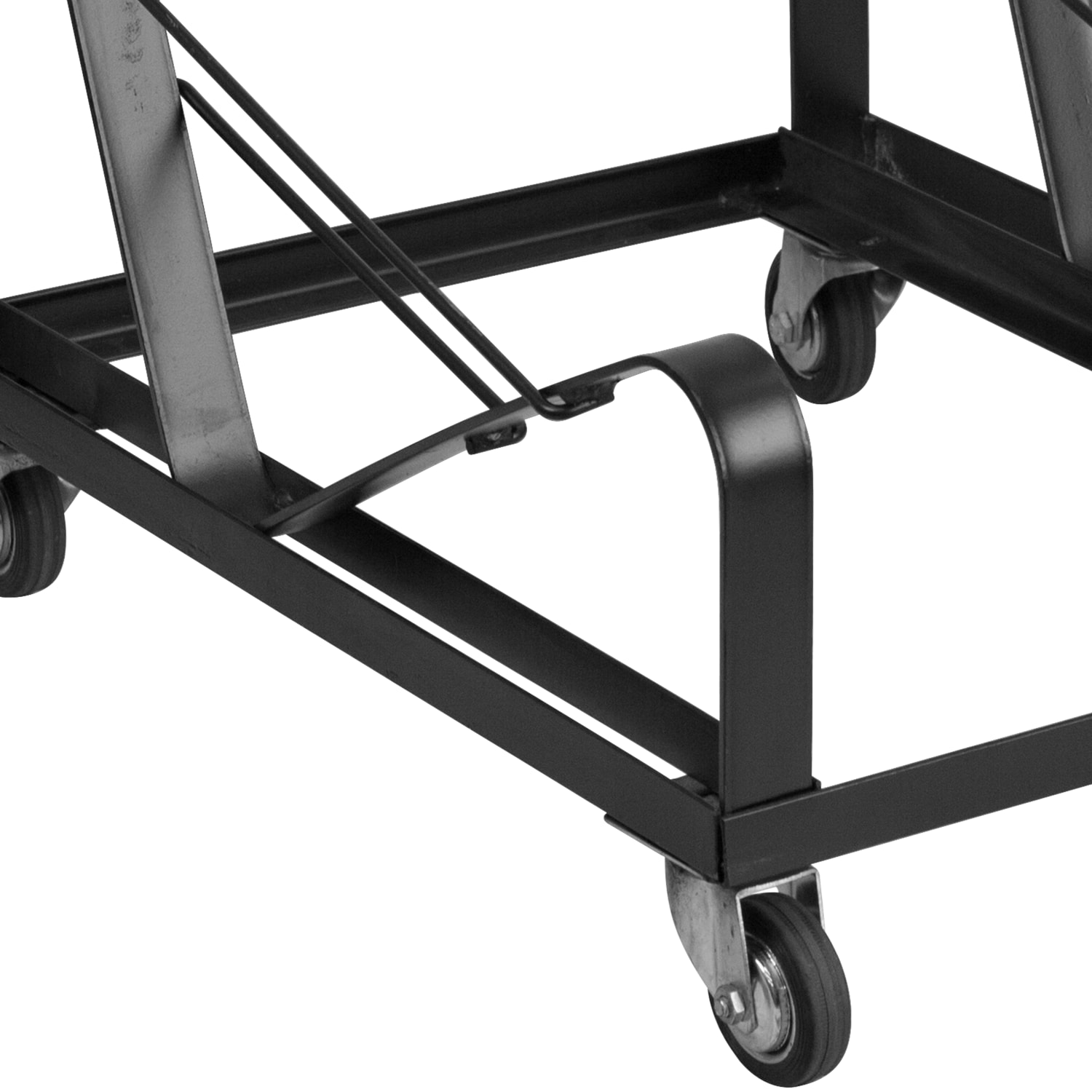 Flash Furniture HERCULES Steel Dollies For Sled-Base Stack Chairs, Black, Pack Of 2 Dollies - Image 6