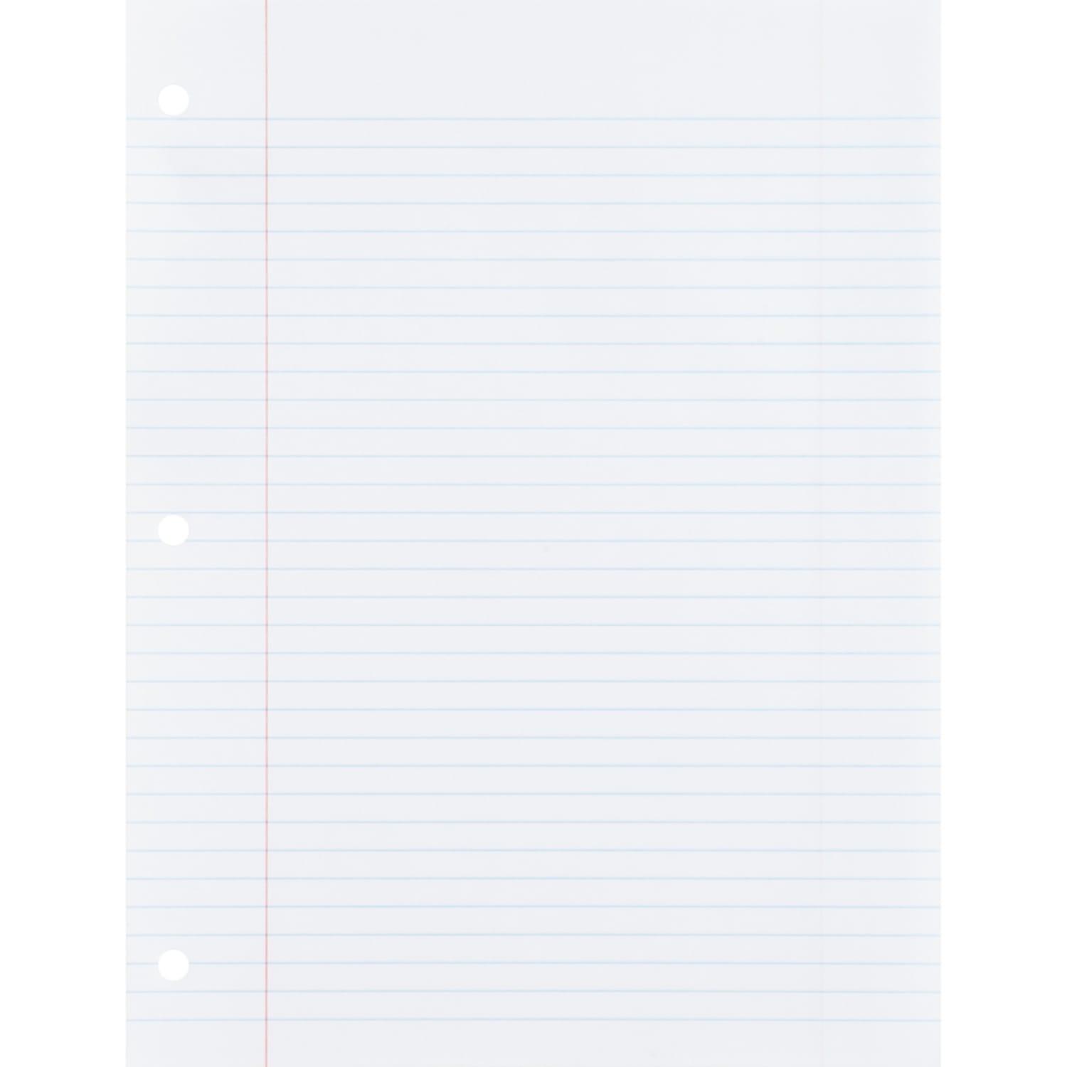 Sparco 3HP Notebook Filler Paper - 1800 Sheets - College Ruled - 16 lb Basis Weight - 8in x 10 1/2in - White Paper - 1800 / Bundle - Image 4