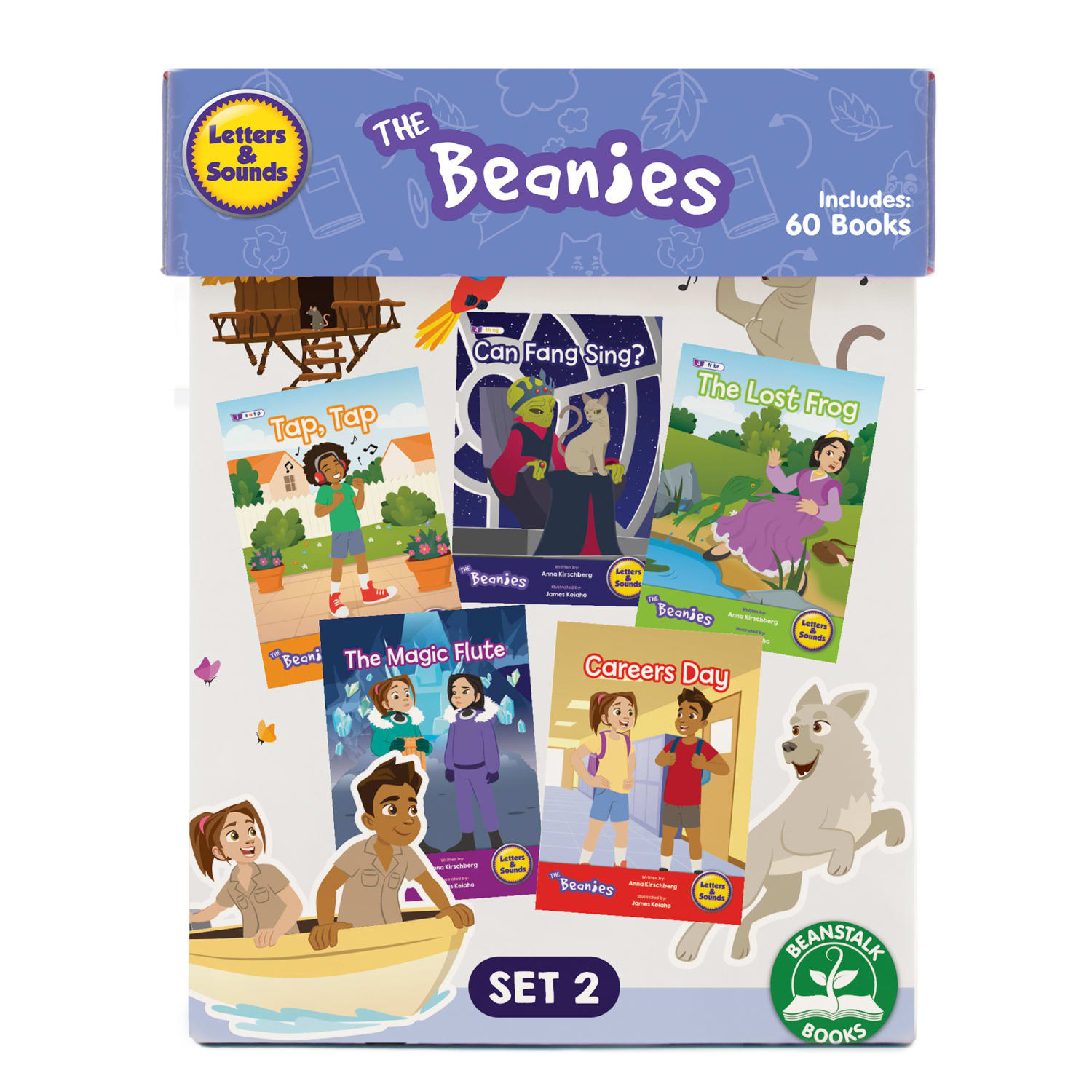 Beanstalk Books The Beanies Hi-Lo Diversity Decodable Boxed Set 2 - Image 3