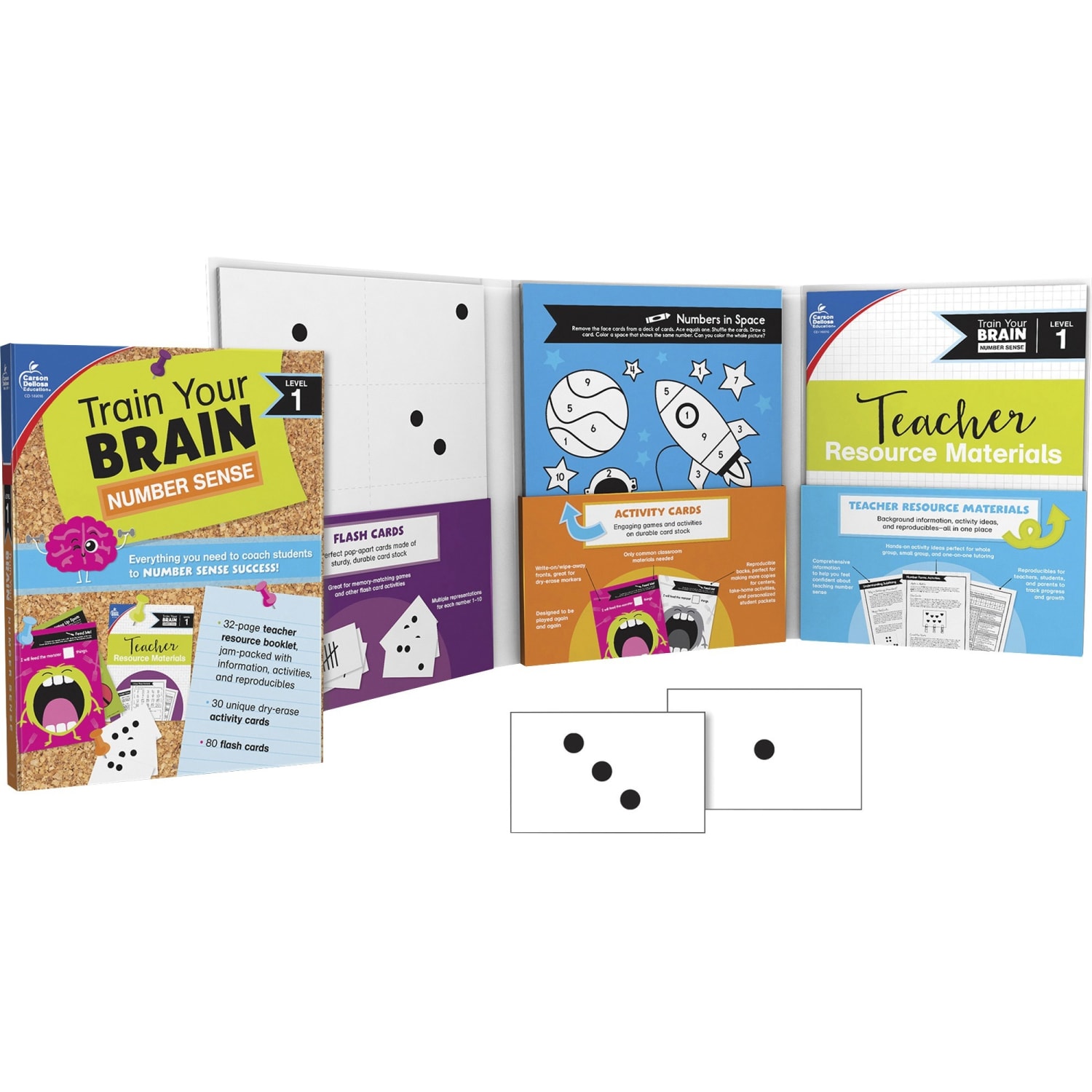 Carson Dellosa Train Your Brain Math Instructional Resources, Level 1 - Image 3