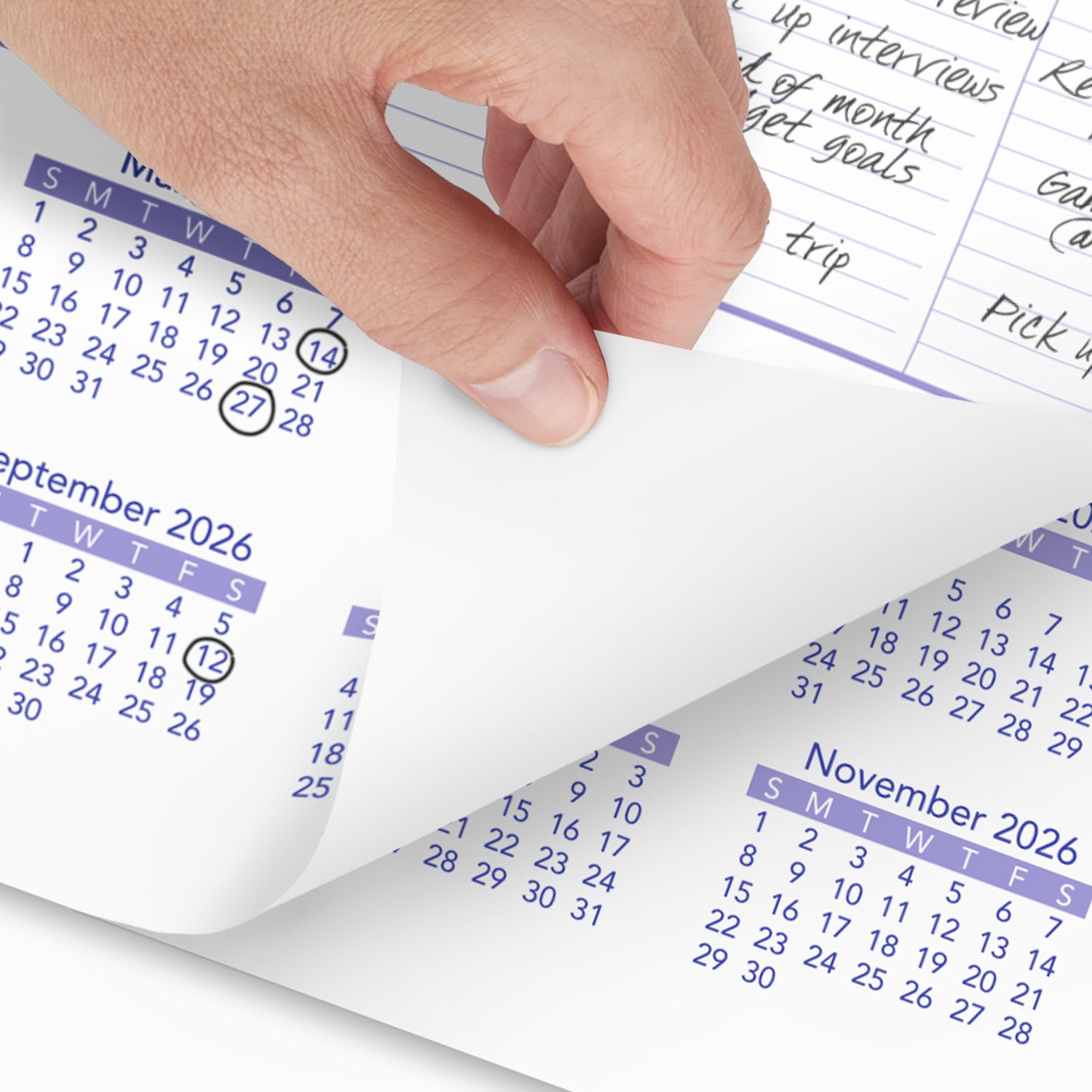 AT-A-GLANCE 2026 Monthly Wall Calendar, Large, 20in x 30in - Image 3