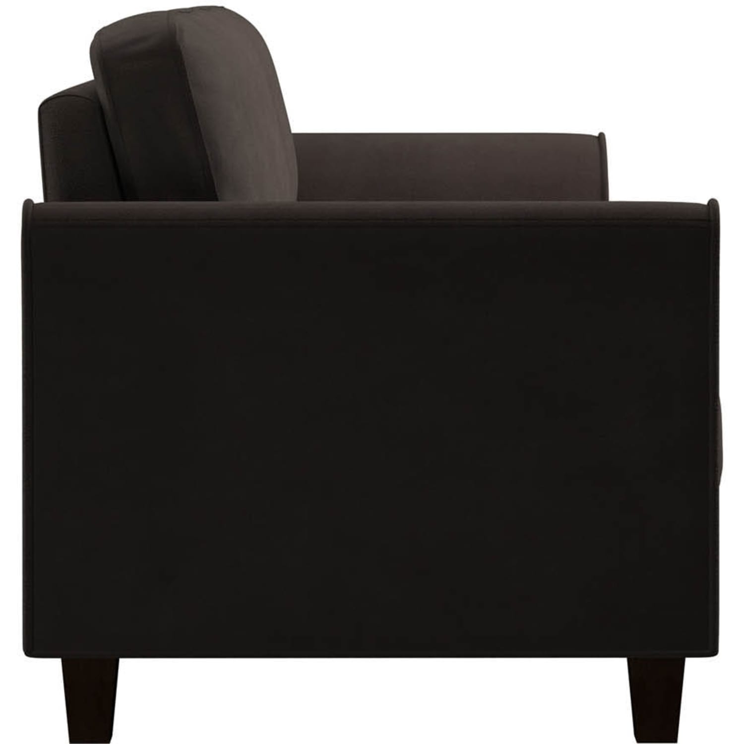 Lifestyle Solutions Winslow Sofa with Curved Arms, Coffee - Image 5