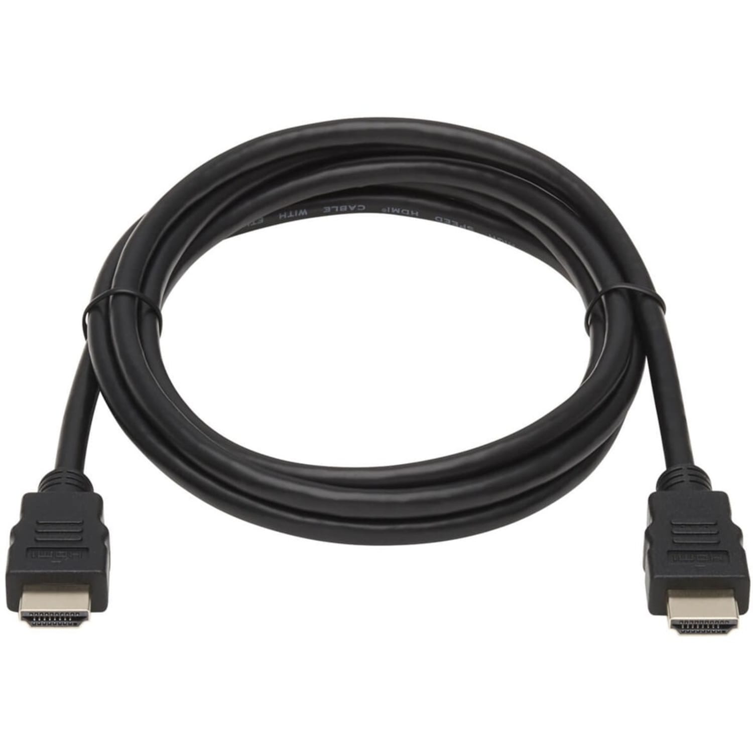 Eaton Tripp Lite Series High Speed HDMI Cable with Ethernet, UHD 4K, Digital Video with Audio (M/M), 10 ft. (3.05 m) - HDMI cable with Ethernet - HDMI male to HDMI male - 10 ft - black - Image 3