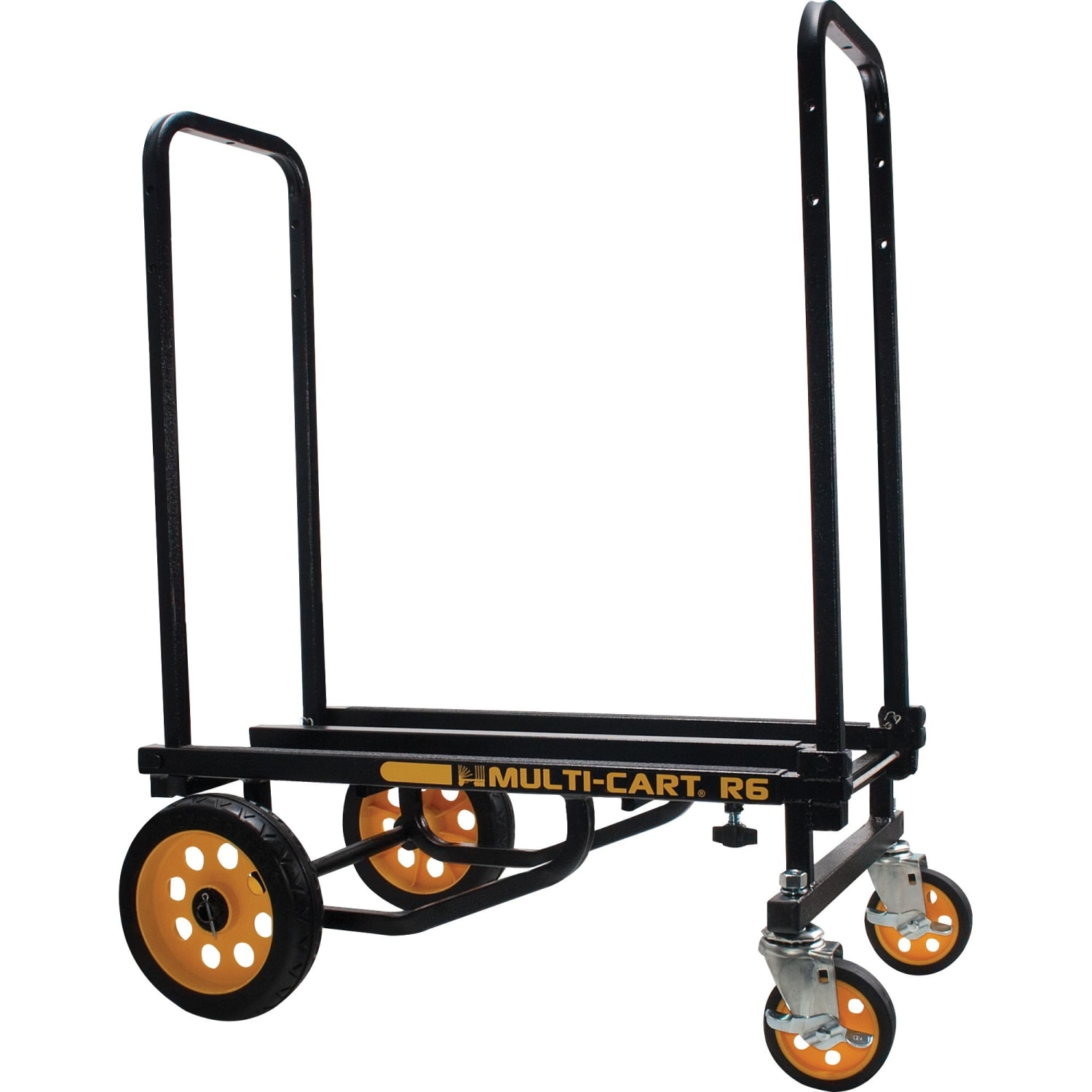 Advantus Multi-Cart 8-in-1 Cart, 500 Lb Capacity, Black/Yellow - Image 3