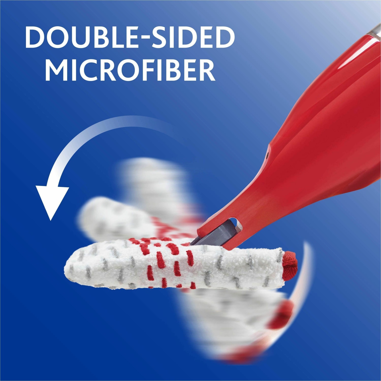 O-Cedar ProMist MAX Microfiber Spray Mop - MicroFiber Head - Reusable, Machine Washable, Refillable, Double-sided - Multi - 1 Each - Image 3