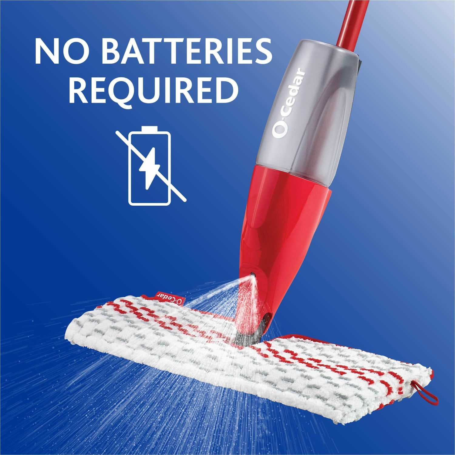 O-Cedar ProMist MAX Microfiber Spray Mop - MicroFiber Head - Reusable, Machine Washable, Refillable, Double-sided - Multi - 1 Each - Image 4
