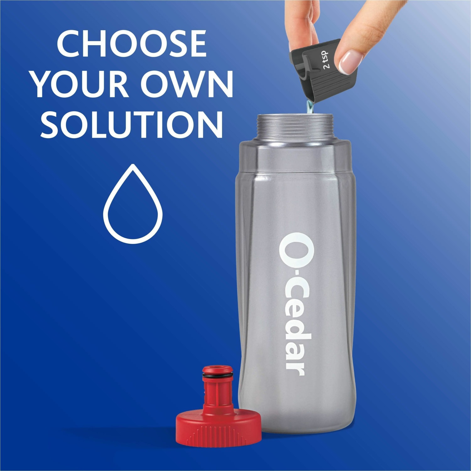 O-Cedar ProMist MAX Microfiber Spray Mop - MicroFiber Head - Reusable, Machine Washable, Refillable, Double-sided - Multi - 1 Each - Image 5