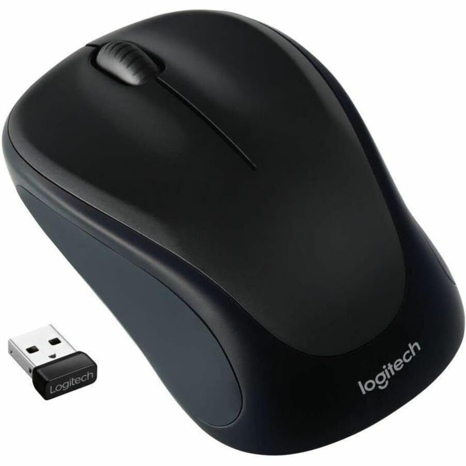 Logitech M317 Mouse - Optical - Wireless - Black - USB - Scroll Wheel - 2 Button(s) - Symmetrical - 1 - Image 3