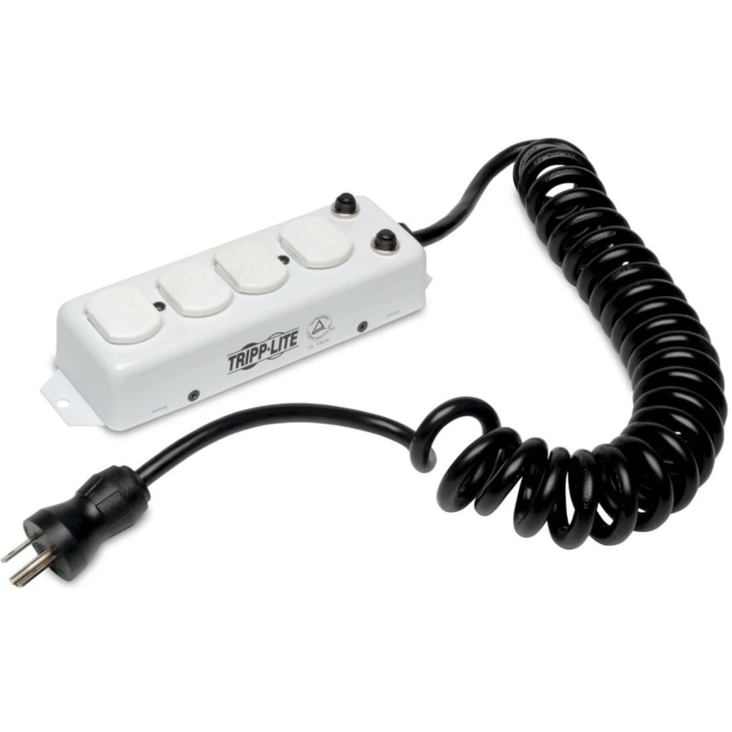 Eaton Tripp Lite Series Safe-IT Power Strip Hospital Medical Antimicrobial 4 Outlet UL1363A 3ft-10ft Coiled Cord - PS410HGOEMCC - Image 4