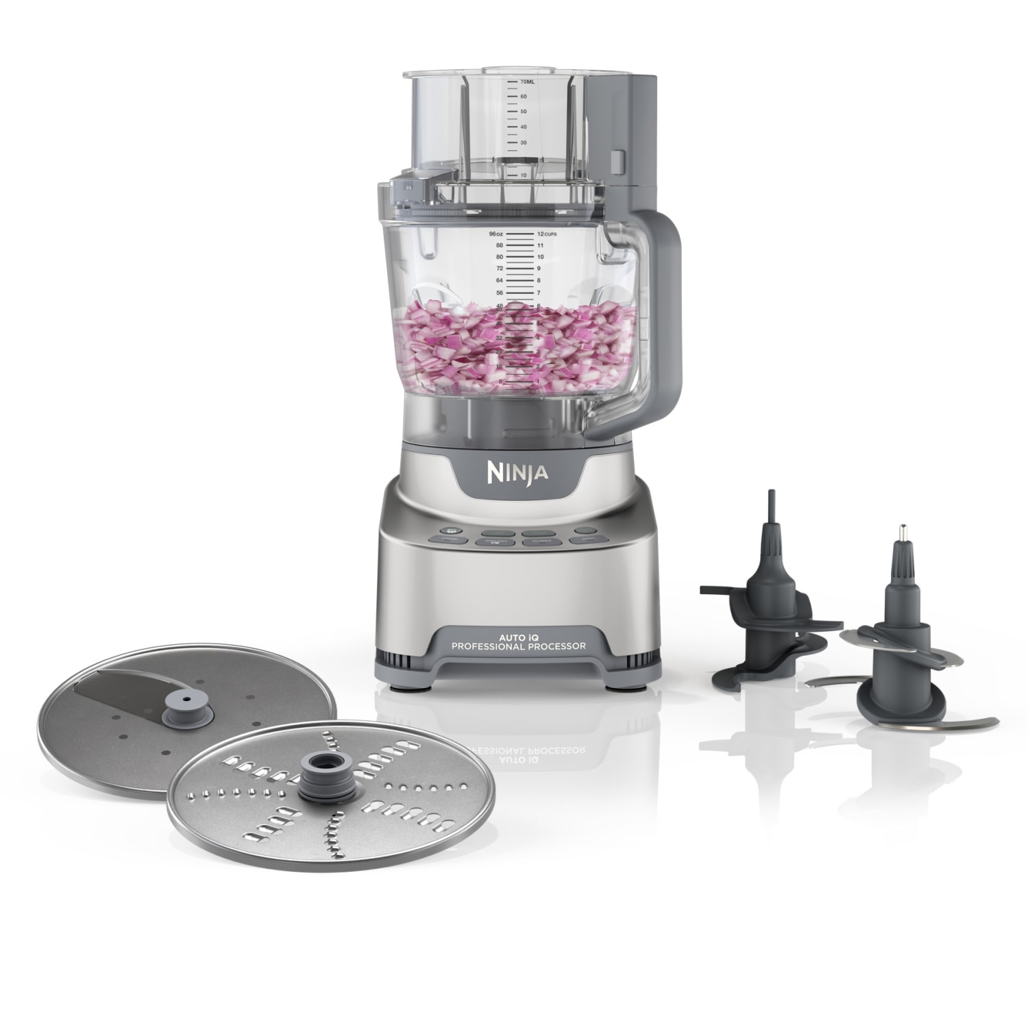 Ninja Professional XL 12-Cup 5-Speed Food Processor, Platinum Silver - Image 3