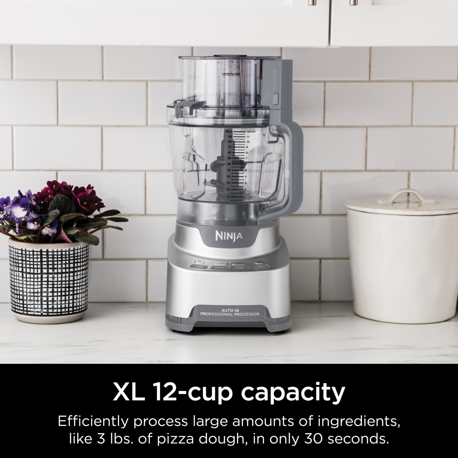 Ninja Professional XL 12-Cup 5-Speed Food Processor, Platinum Silver - Image 5