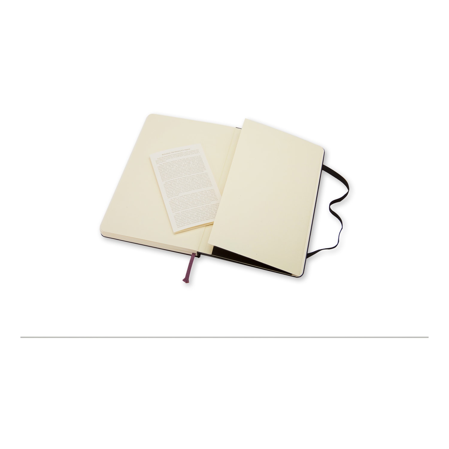Moleskine Classic Hard Cover Notebook, 5in x 8-1/4in, Unruled, 240 Pages, Black - Image 6