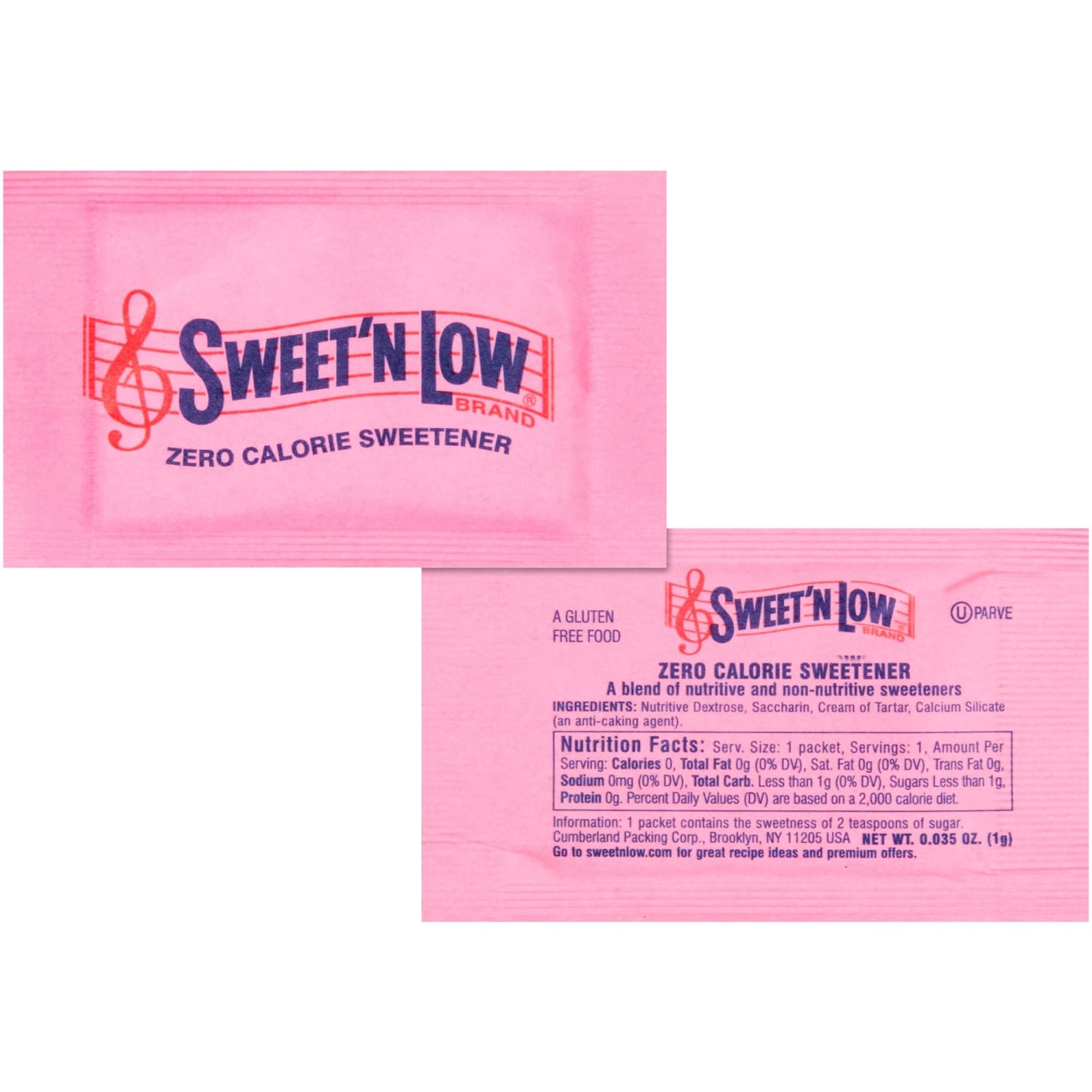 SWEETN Low Low-Sugar Substitute Packets - Artificial Sweetener - 400/Box - 4 / Carton