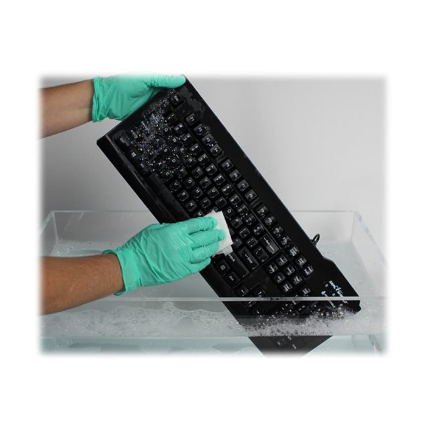 Seal Shield Silver Seal Medical Grade - Keyboard - washable - USB - AZERTY - French - black - Image 4