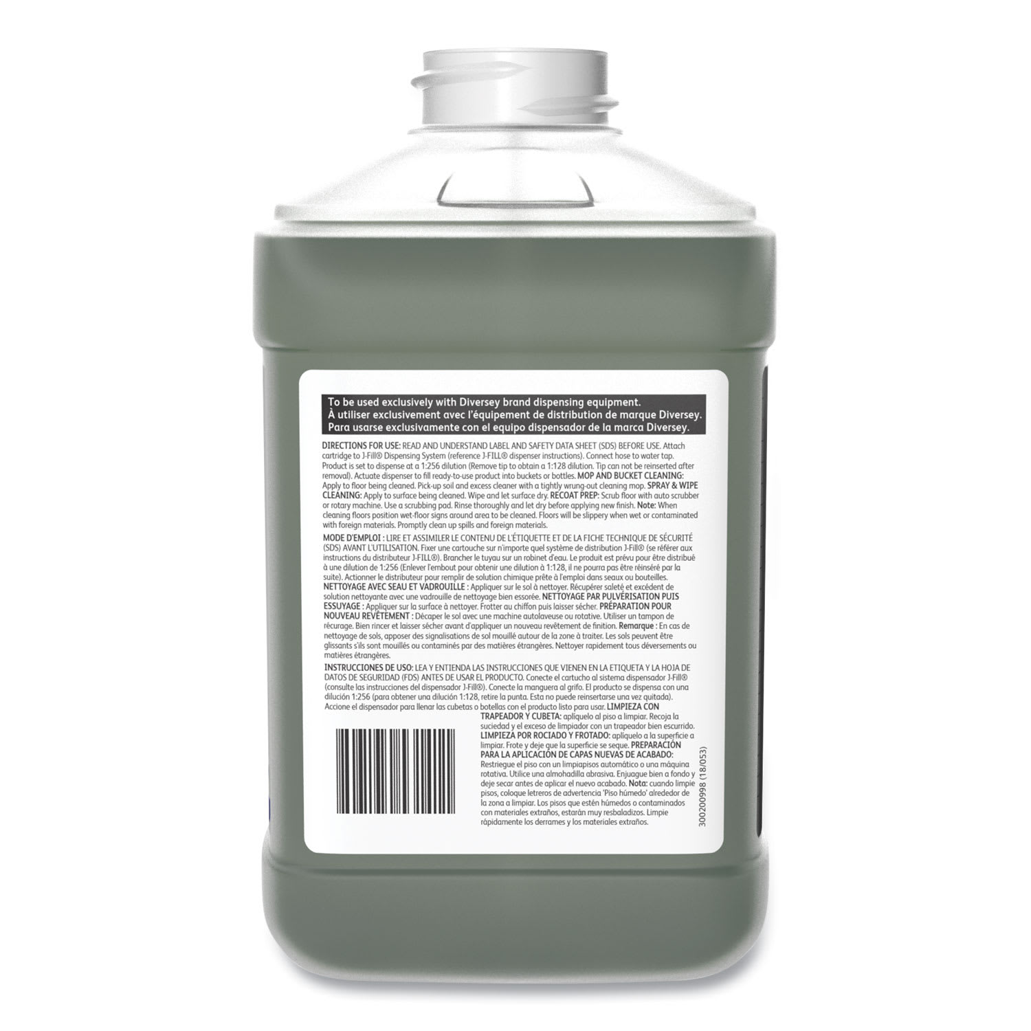 Diversey GP ForwardTM/MC General Purpose Cleaner, Mild Citrus Scent, 84.5 oz Pack, 2/Carton - Image 4