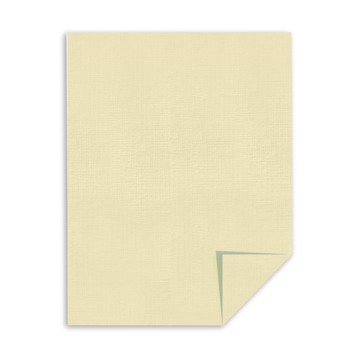 Southworth 25% Cotton Linen Business Paper, Ivory, Letter (8.5in x 11in), 500 Sheets Per Ream, 24 Lb, 94 Brightness - Image 3