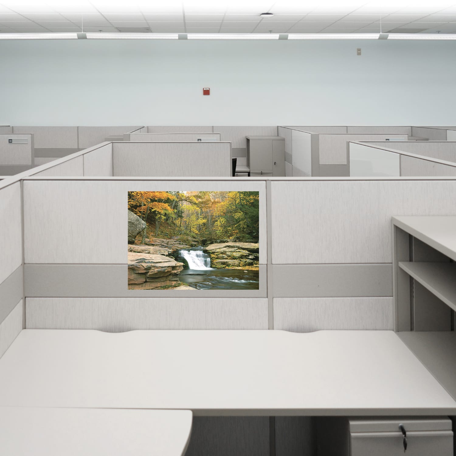 Biggies Landscape/Seascape Mural, 32in x 24in, Unframed, Stream - Image 3