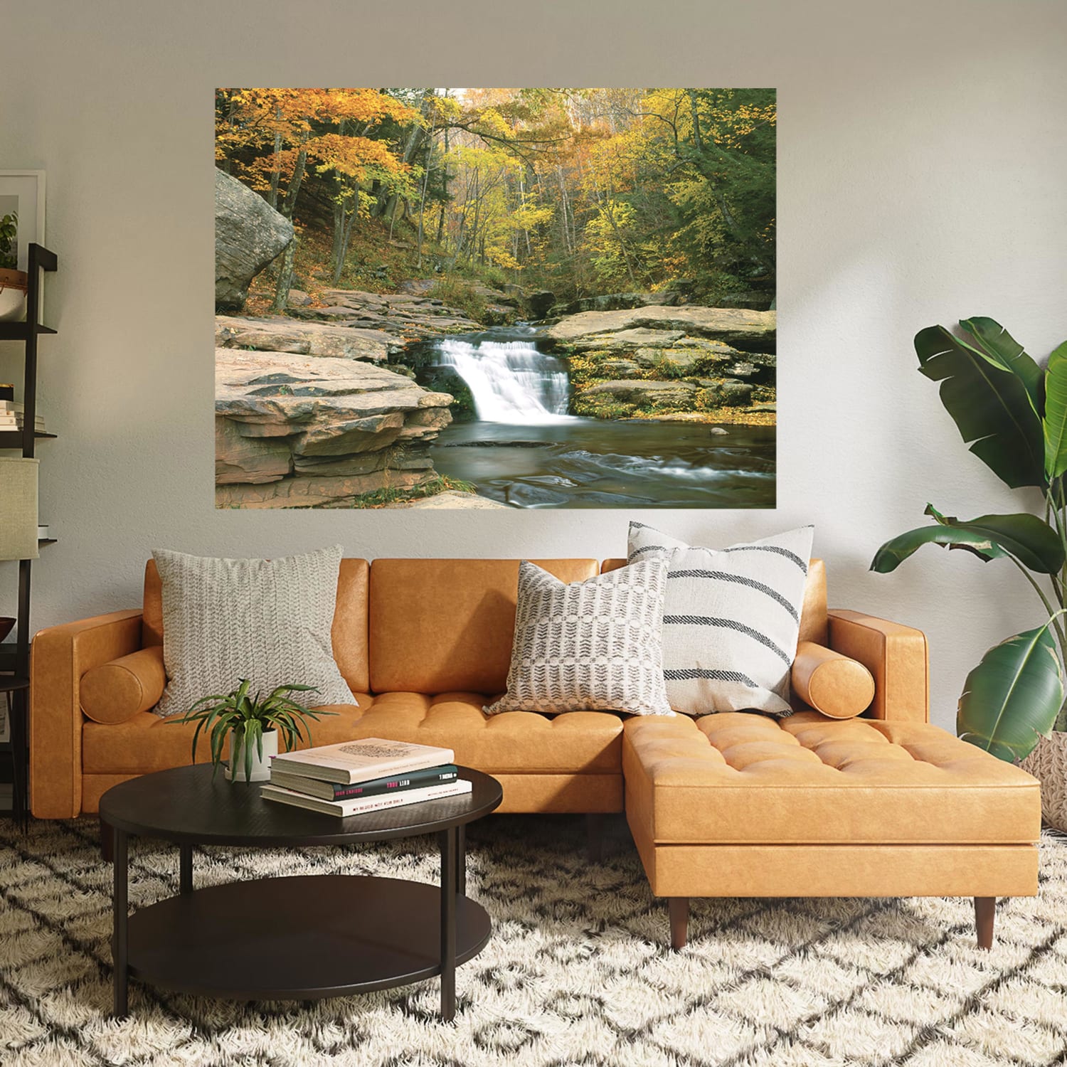 Biggies Landscape/Seascape Mural, 32in x 24in, Unframed, Stream - Image 5
