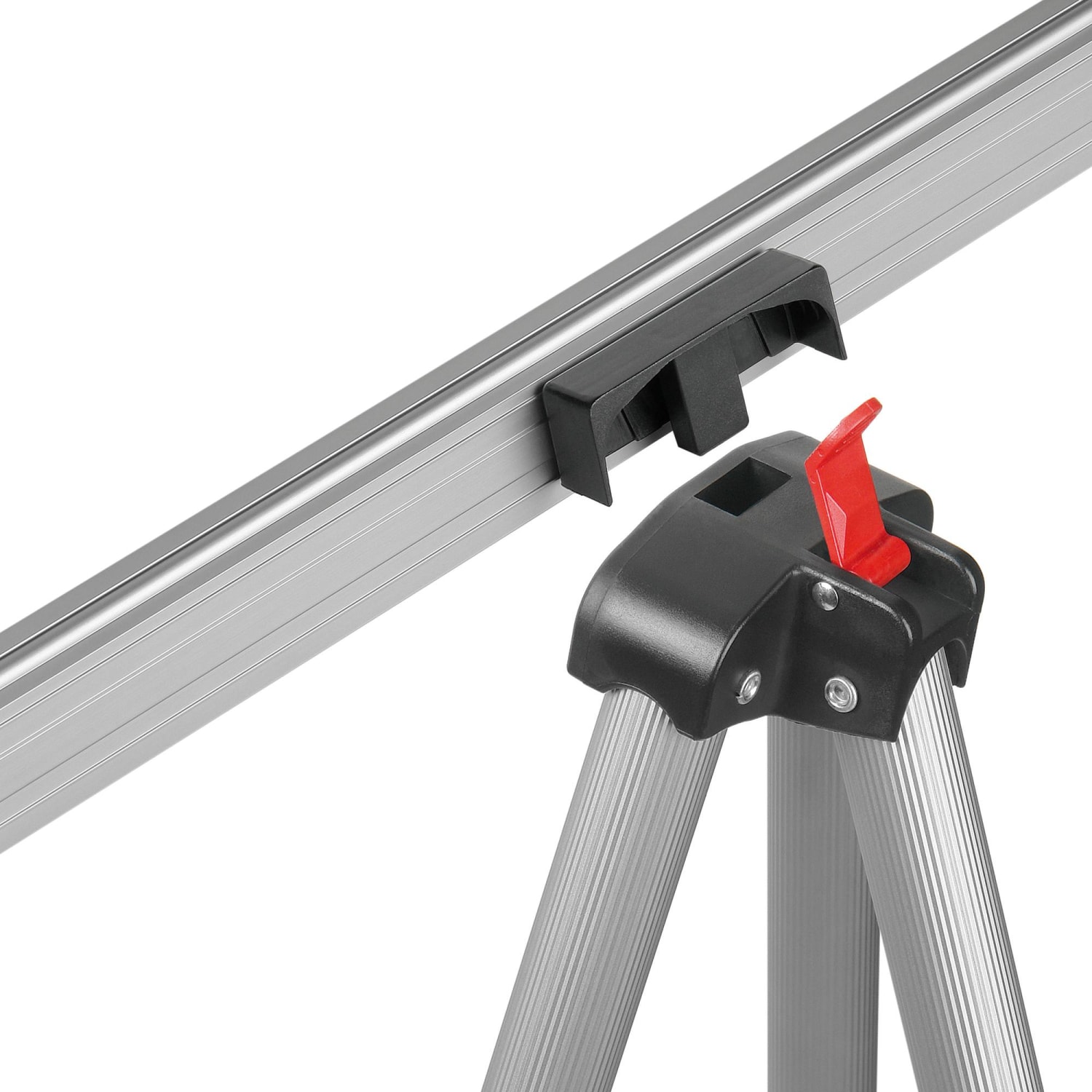 MasterVision Flex Lightweight Telescoping 3-Leg Display Easel, 34in To 63in High, Aluminum, Silver - Image 3