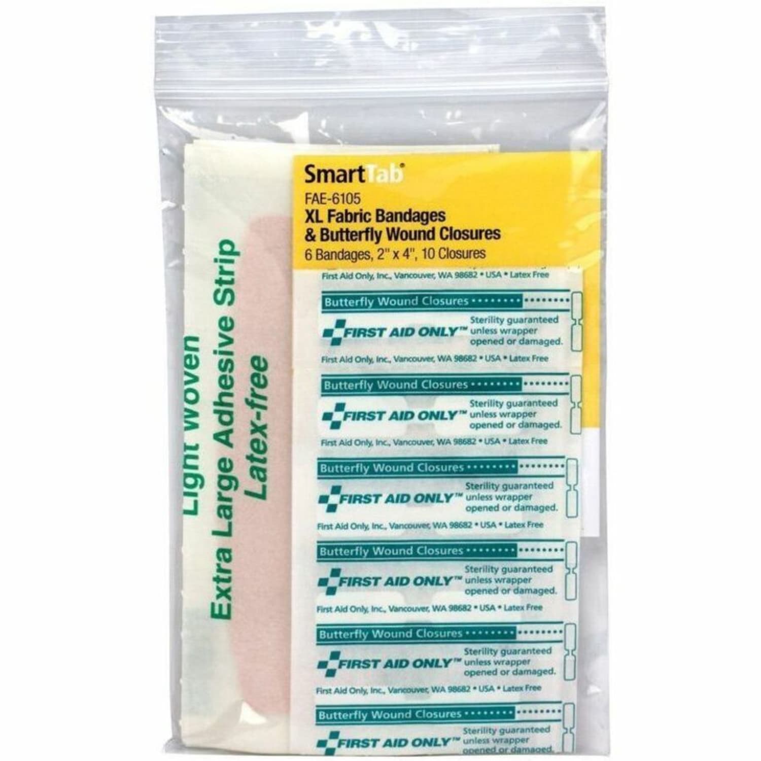 First Aid Only 16-Piece Bandage Refill Kit For SmartCompliance Cabinets - Image 4