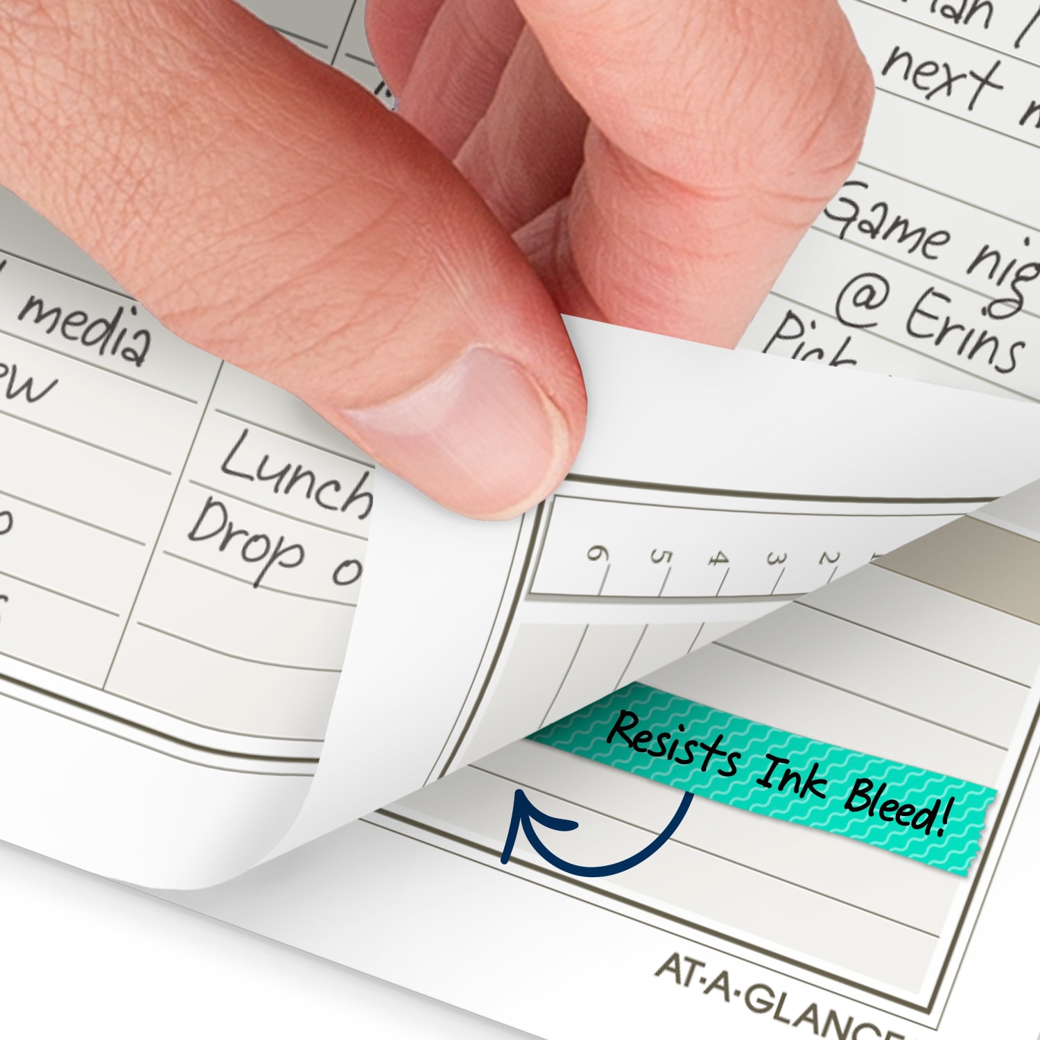 AT-A-GLANCE 2027 Weekly Monthly Planner Refill, Loose-Leaf, Desk Size, 5 1/2in x 8 1/2in - Image 5
