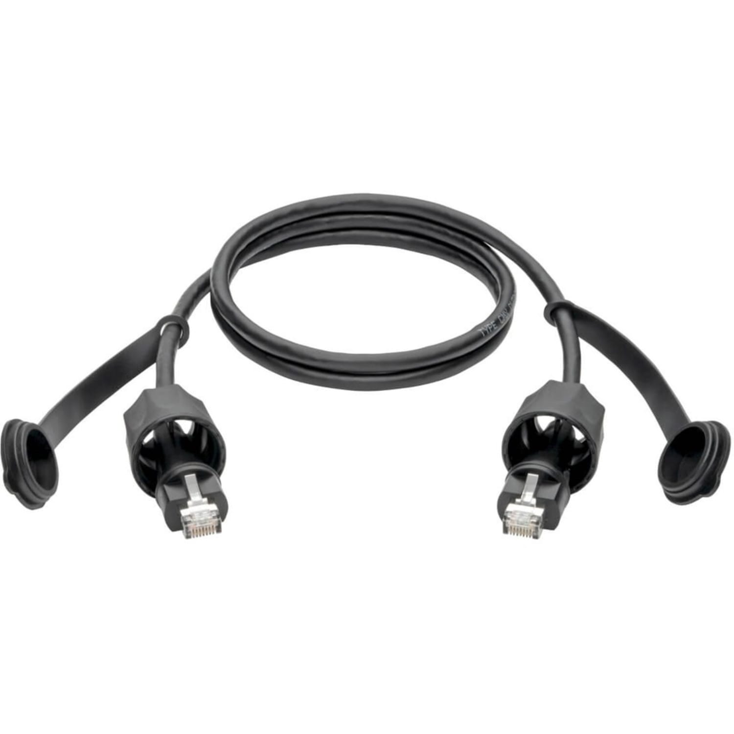 Tripp Lite Industrial Cat5e/Cat6 STP Ethernet Cable RJ45 M/M CMX Outdoor IP68 26 AWG TAA 3 ft. (0.91 m) - Category 5e/Category 6  - N206PC03IND - Image 4