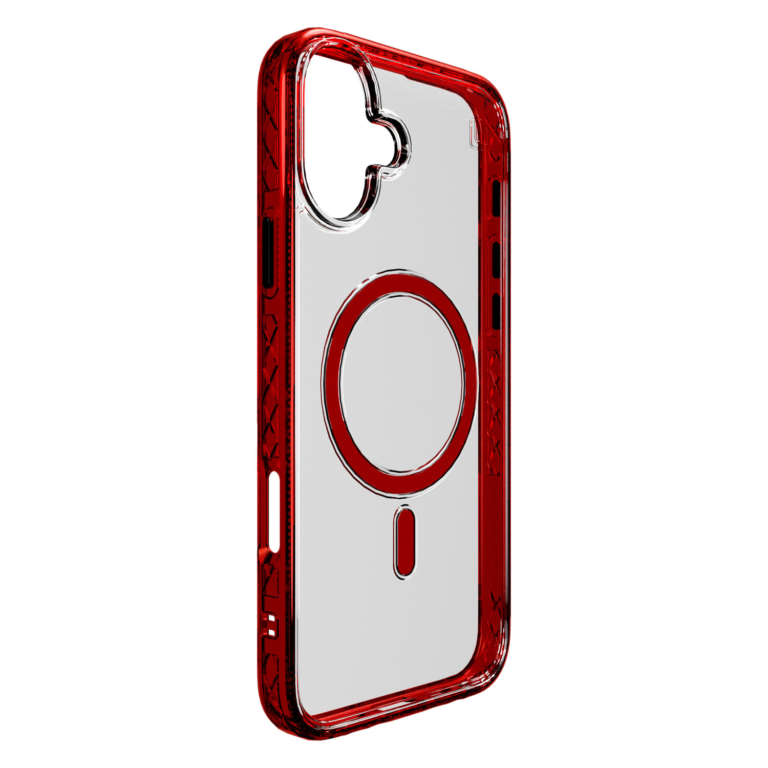 cellhelmet Magnitude Series MagSafe-Compatible Case, For iPhone 16 Plus, Lava Red, CM-105-LR - Image 3
