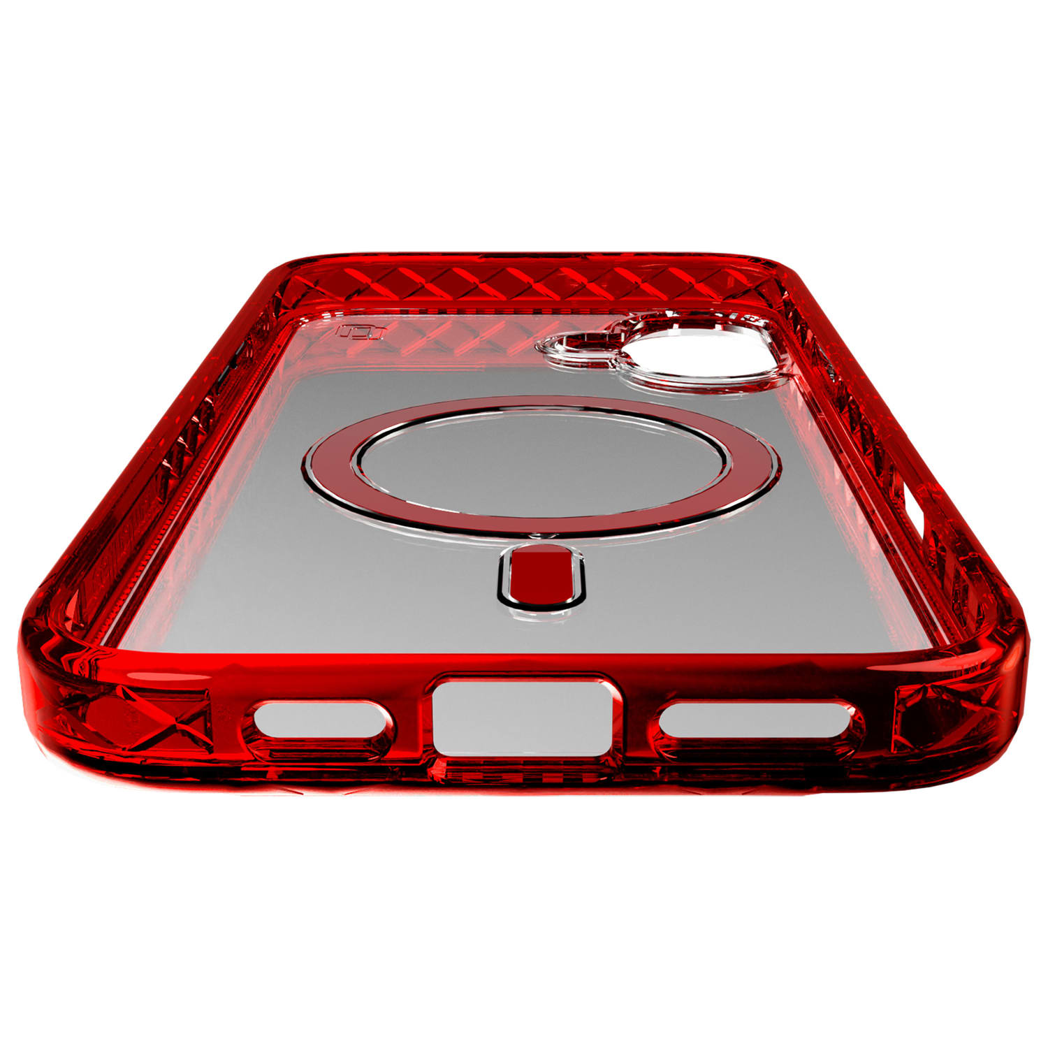 cellhelmet Magnitude Series MagSafe-Compatible Case, For iPhone 16 Plus, Lava Red, CM-105-LR - Image 5