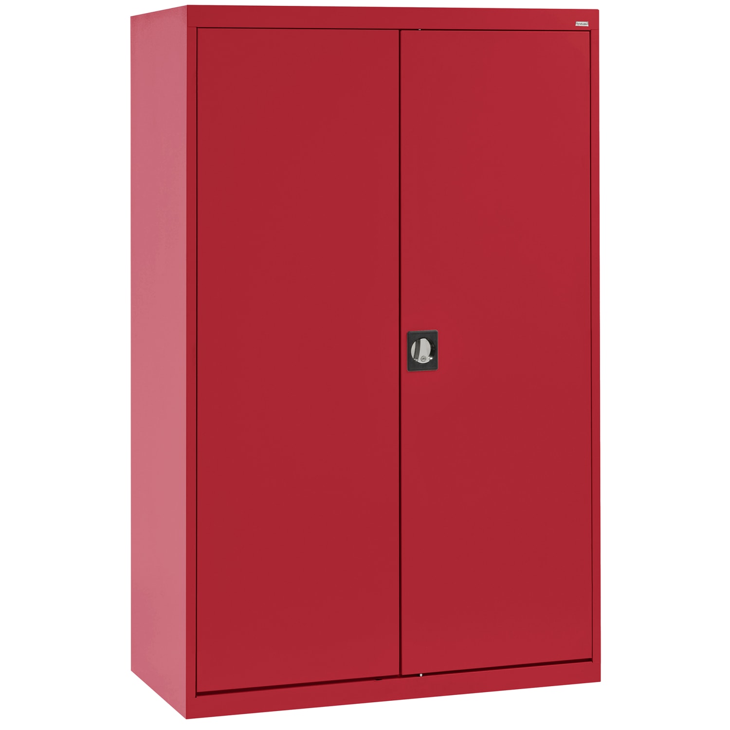 Sandusky Elite Series 46inW Heavy-Duty Assembled Storage Cabinet, Red - Image 3