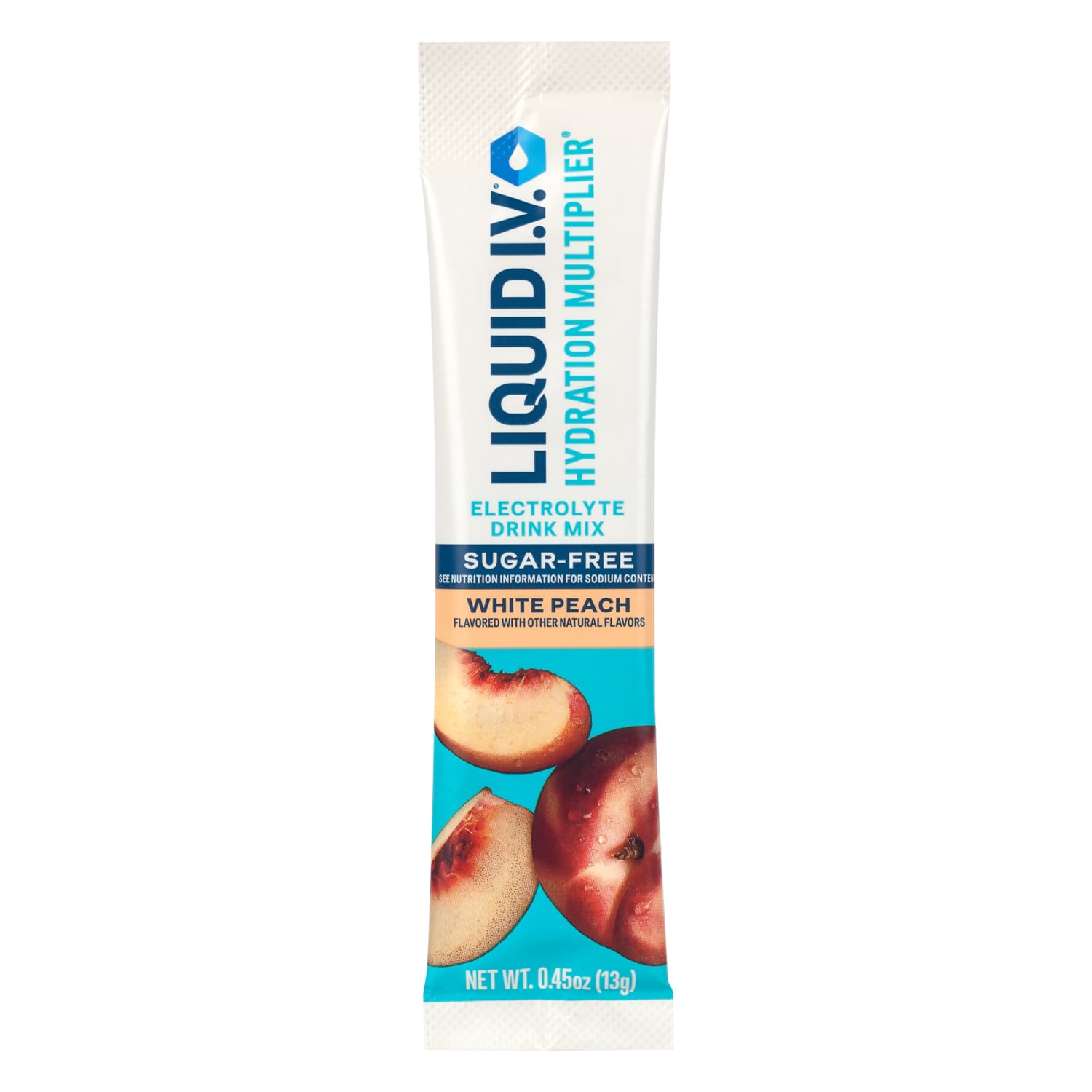 Liquid IV Sugar-Free White Peach Drink Mix, 0.45 Oz, Total Qty 10 - Image 4