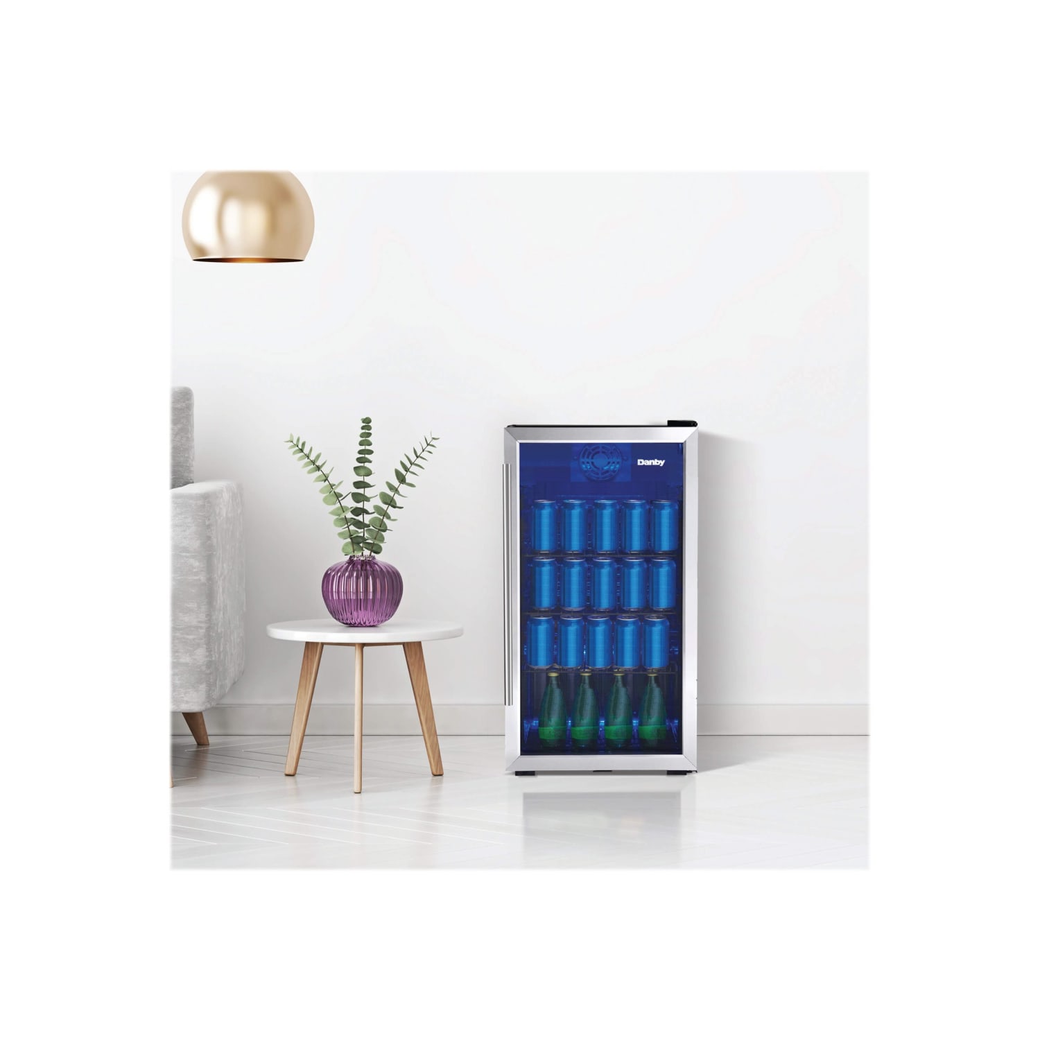 Danby DBC117A2BSSDD-6 - Drinks chiller - width: 17.5 in - depth: 19.7 in - height: 32.2 in - 3.1 cu. ft - Image 4