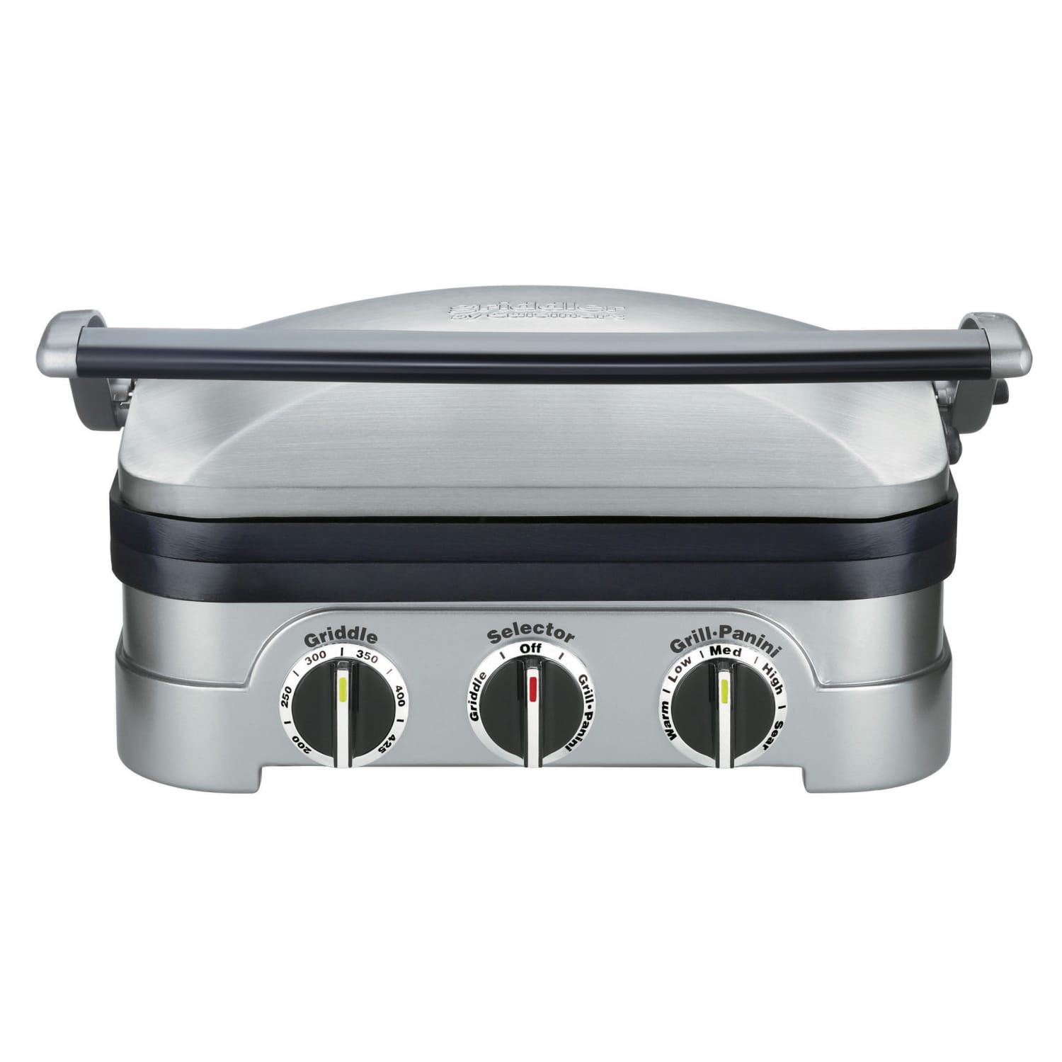 Cuisinart Griddler Multifunctional Indoor Grill, 7-1/8inH x 11-1/2inW x 13-1/2D, Silver - Image 6