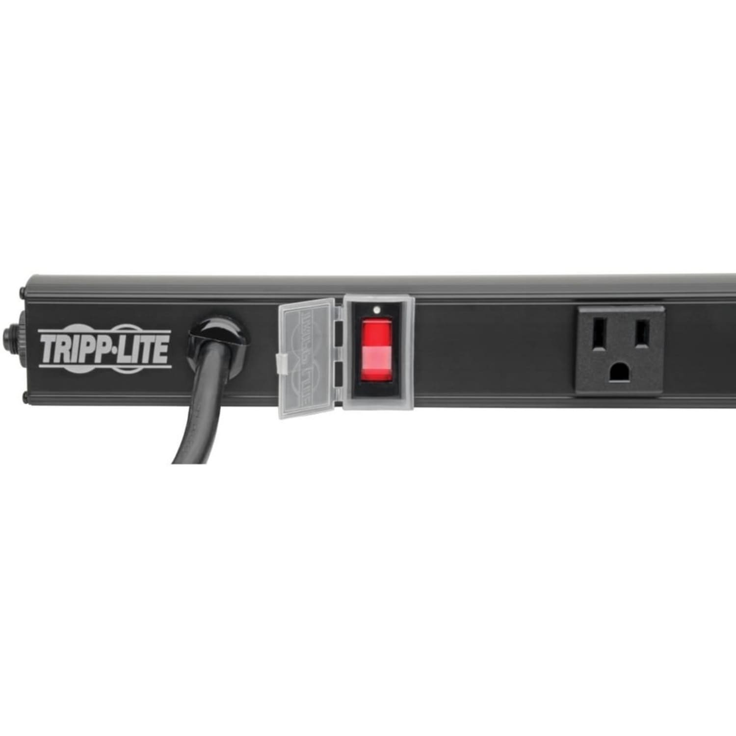 Eaton Tripp Lite Series 4-Outlet Power Strip, Right-Angle NEMA 5-15R - 15A, 120V, 6 ft. Cord, Right-Angle  - PS2404RA06B - Image 5