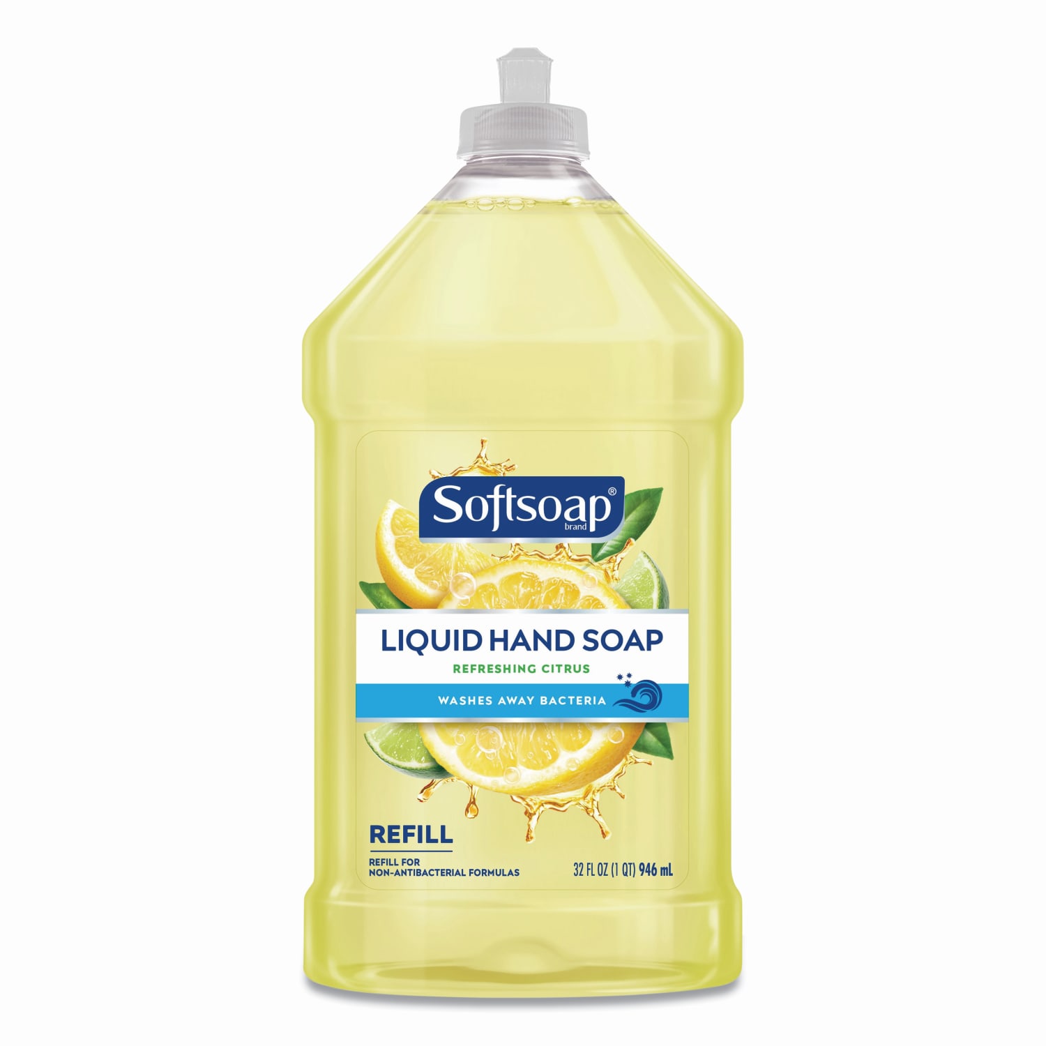 Softsoap Liquid Hand Soap Refills, Fresh Citrus Scent, 32 Oz Bottle, Pack Of 9 Bottles - Image 3