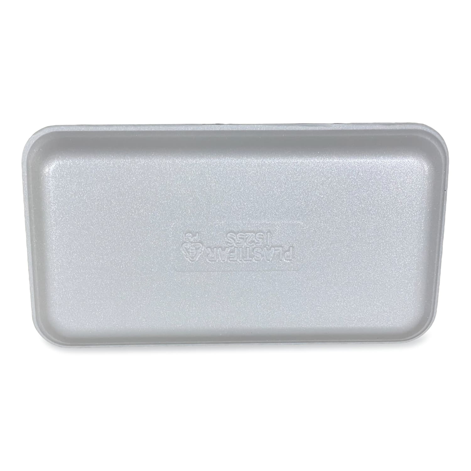 GEN Meat Trays, #1525, 3/4inH x 14-1/2inW x 8inD, White, Pack Of 250 Trays - Image 3