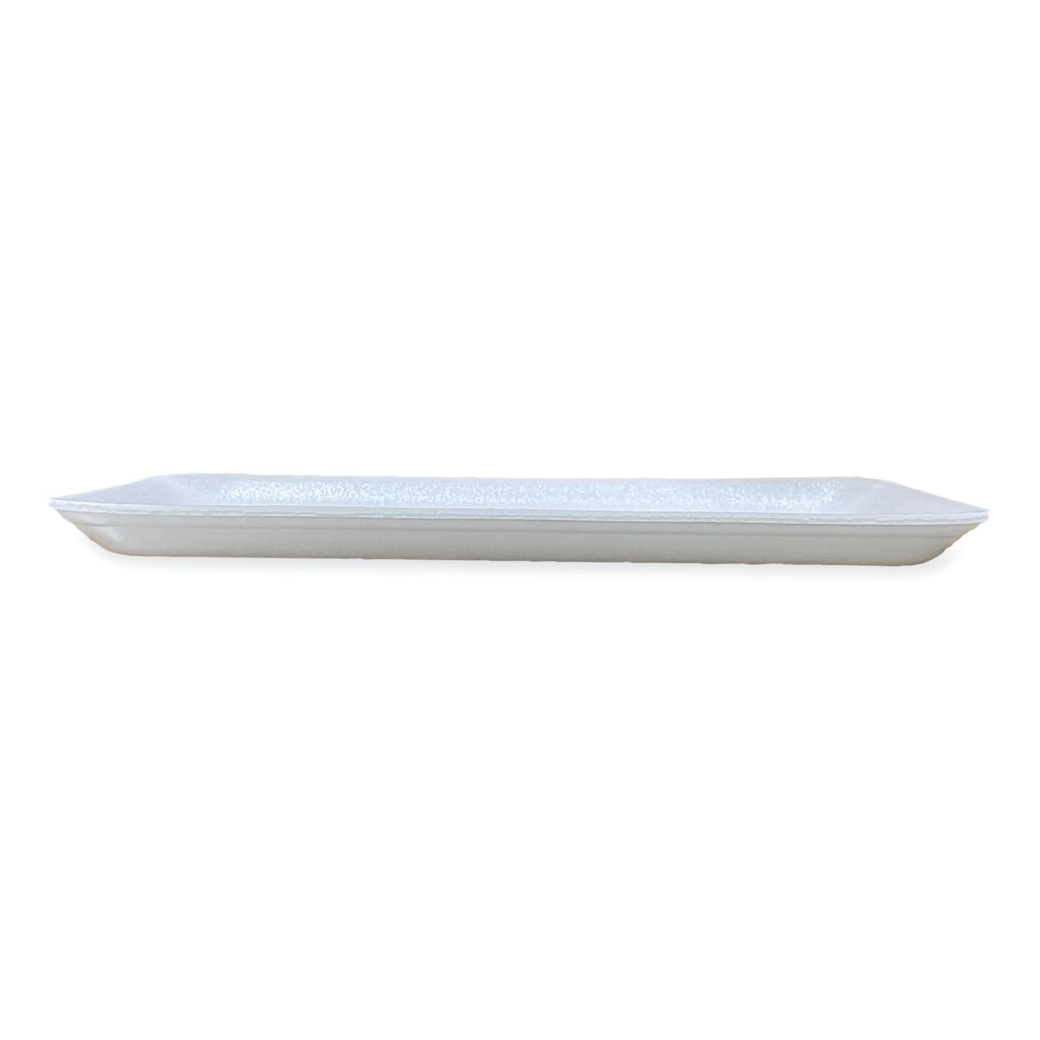 GEN Meat Trays, #1525, 3/4inH x 14-1/2inW x 8inD, White, Pack Of 250 Trays - Image 5