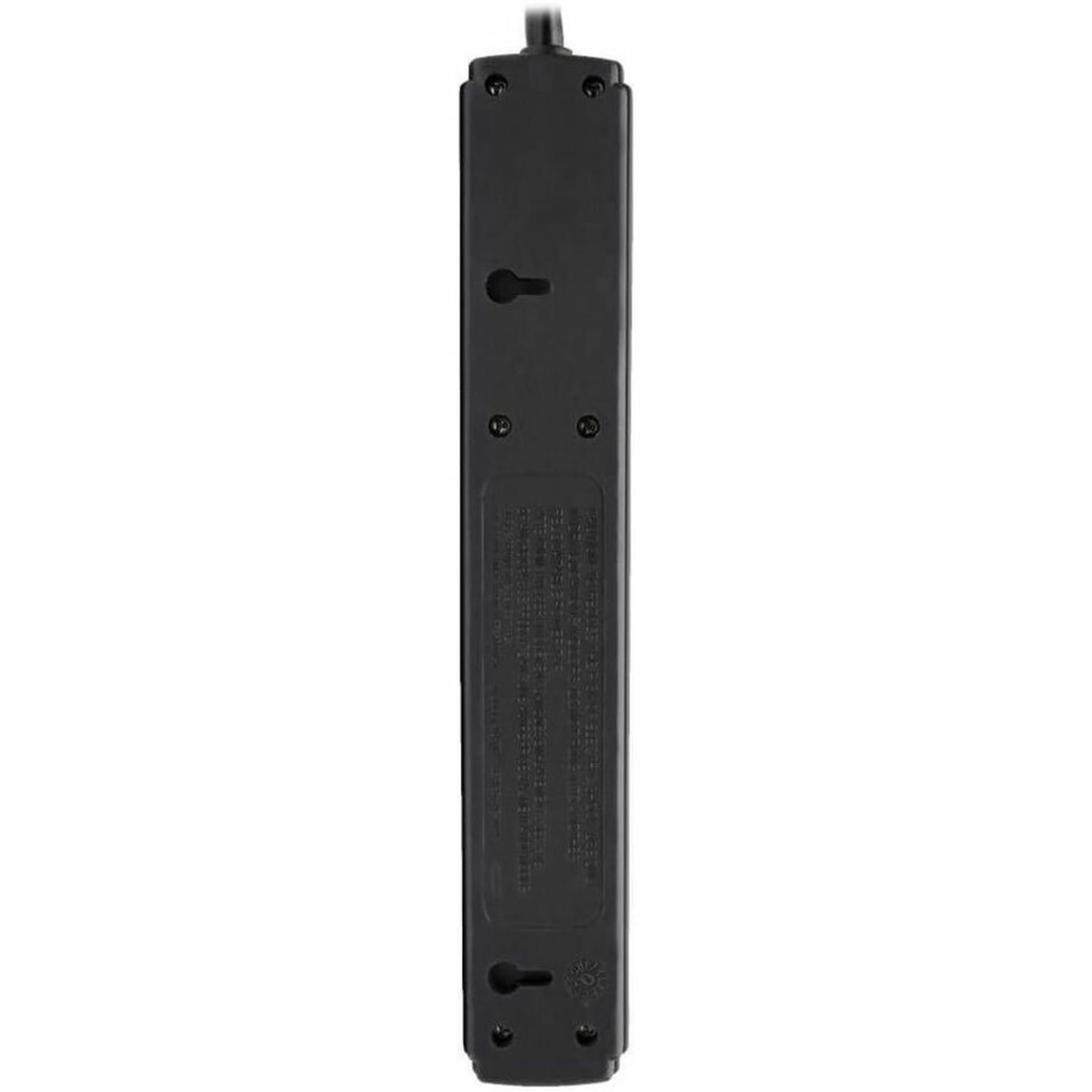 Eaton Tripp Lite Series Surge Protector Power Strip 6 Outlet 6ft Cord 360 Joules Black - Surge protector - TLP6B - Image 3