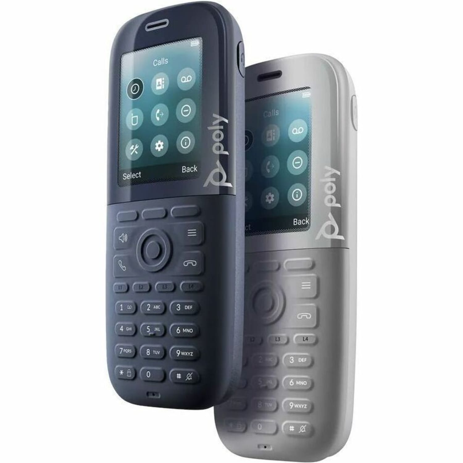 Poly Rove 20 DECT Phone Handset - Cordless - DECT - 2in Screen Size - Audio - Headset Port - 1 Day Battery Talk Time - Black - Image 3