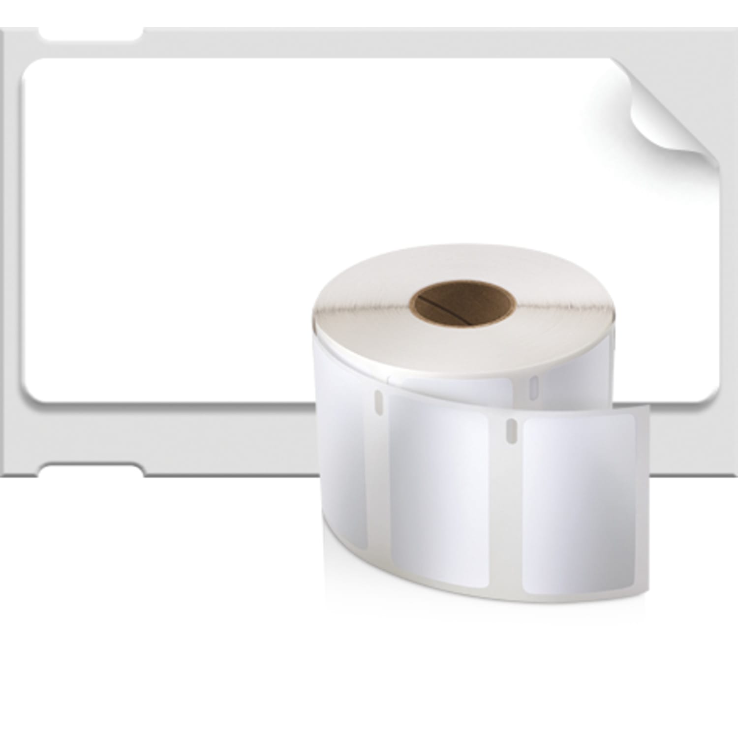 DYMO LabelWriter Multipurpose Labels, 30334, 2 1/4in x 1 1/4in, White, Roll Of 1,000 - Image 5