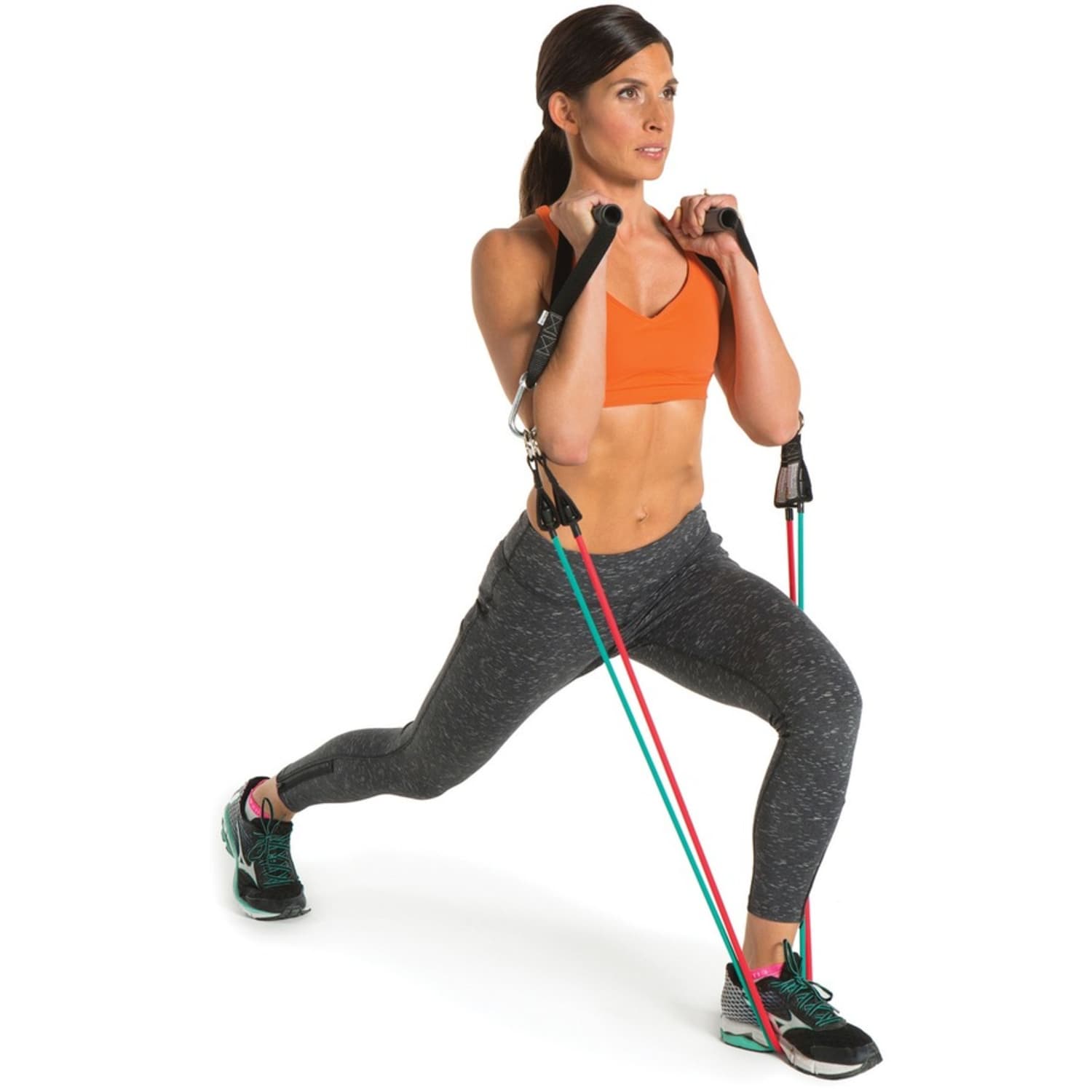 GoFit Power Tube (30 Pounds) - Red - Rubber - Image 3